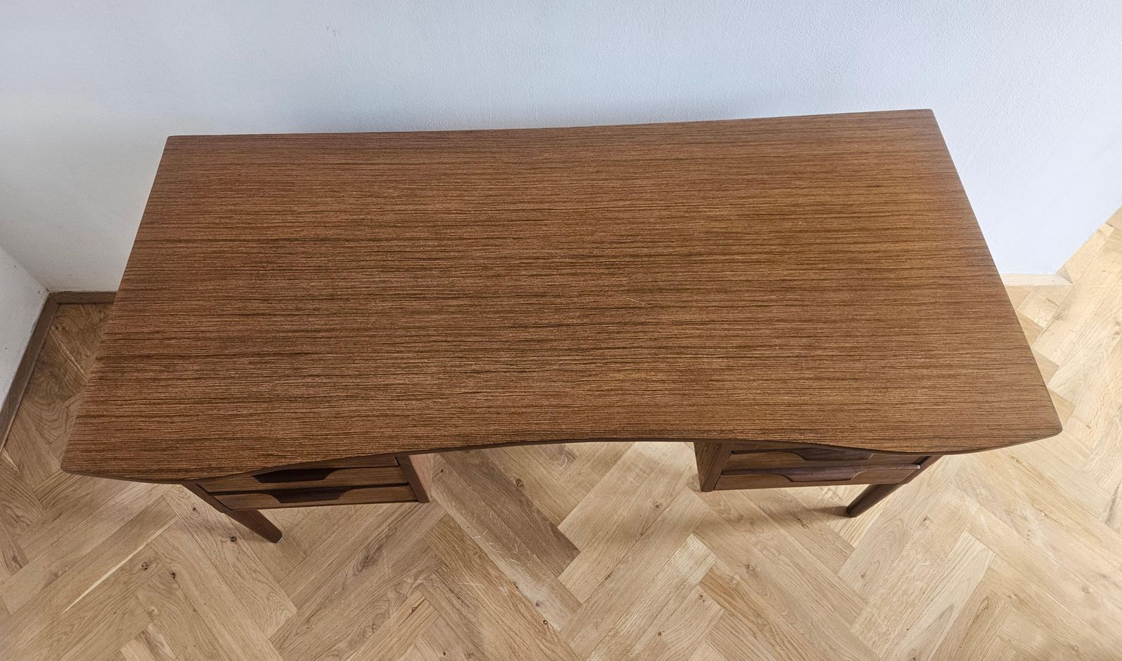 Bureau en teck mid-century, Danemark, années 1960 photo vinterior