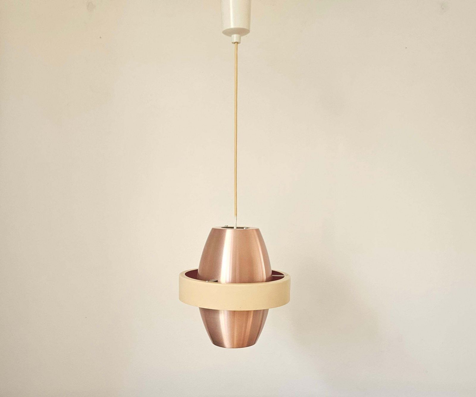 Rare Midcentury Pendant Saturn Space Age Style, Denmark, 1970s photo furniture