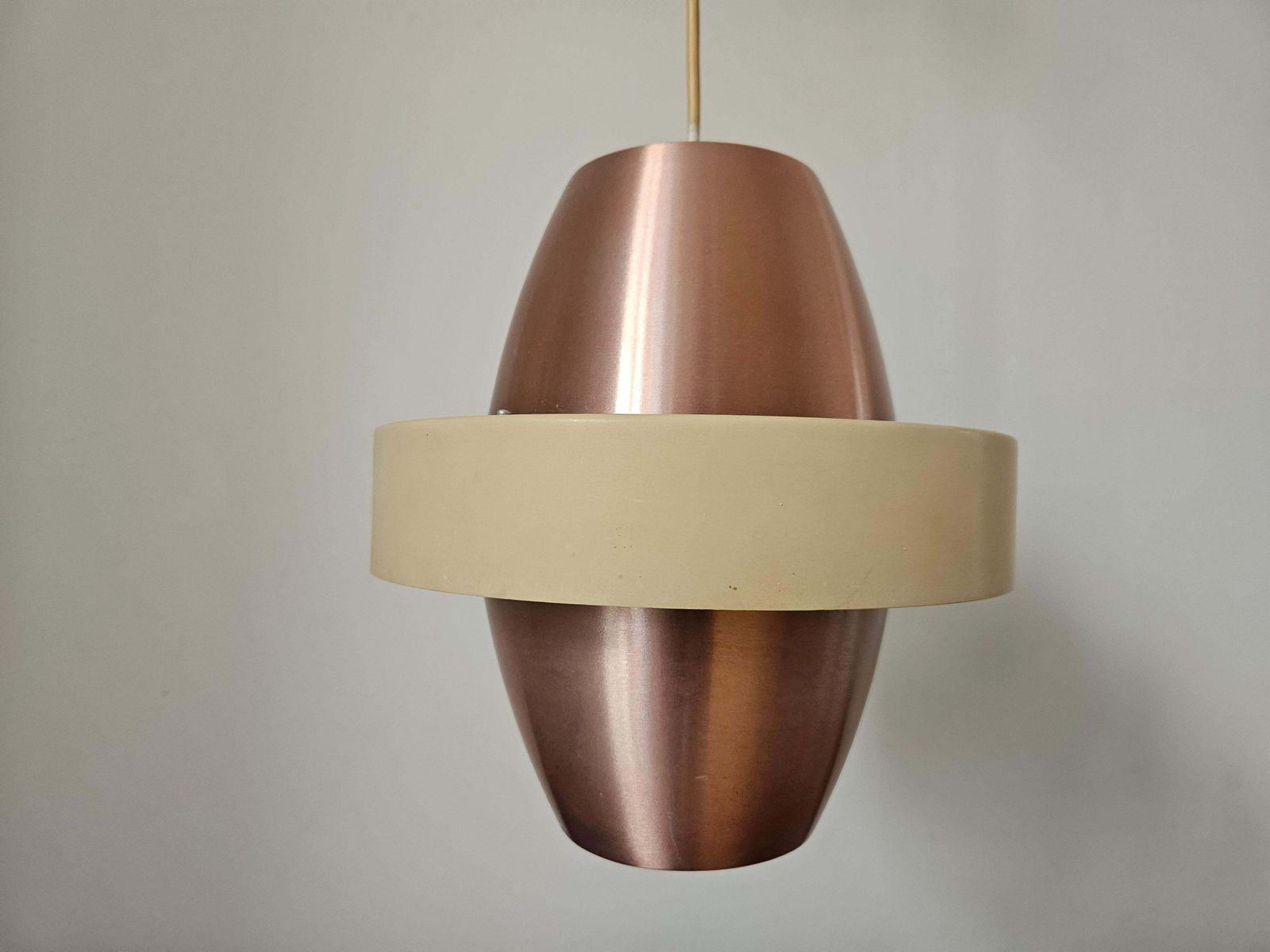 Rare Midcentury Pendant Saturn Space Age Style, Denmark, 1970s photo 386.0