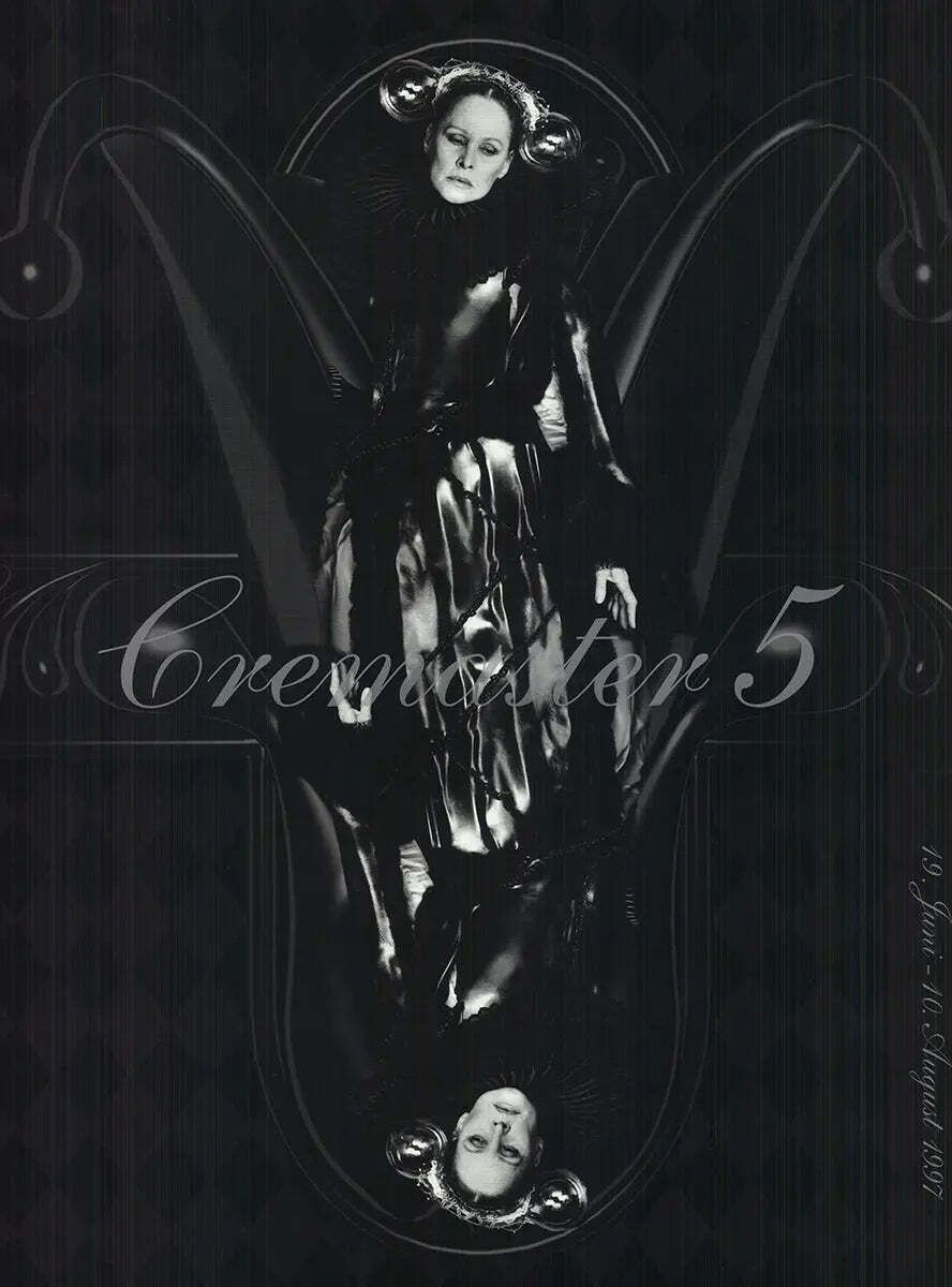 Matthew Barney Cremaster 5 1997 Offset Lithografie Tentoonstellingsposter photo furniture