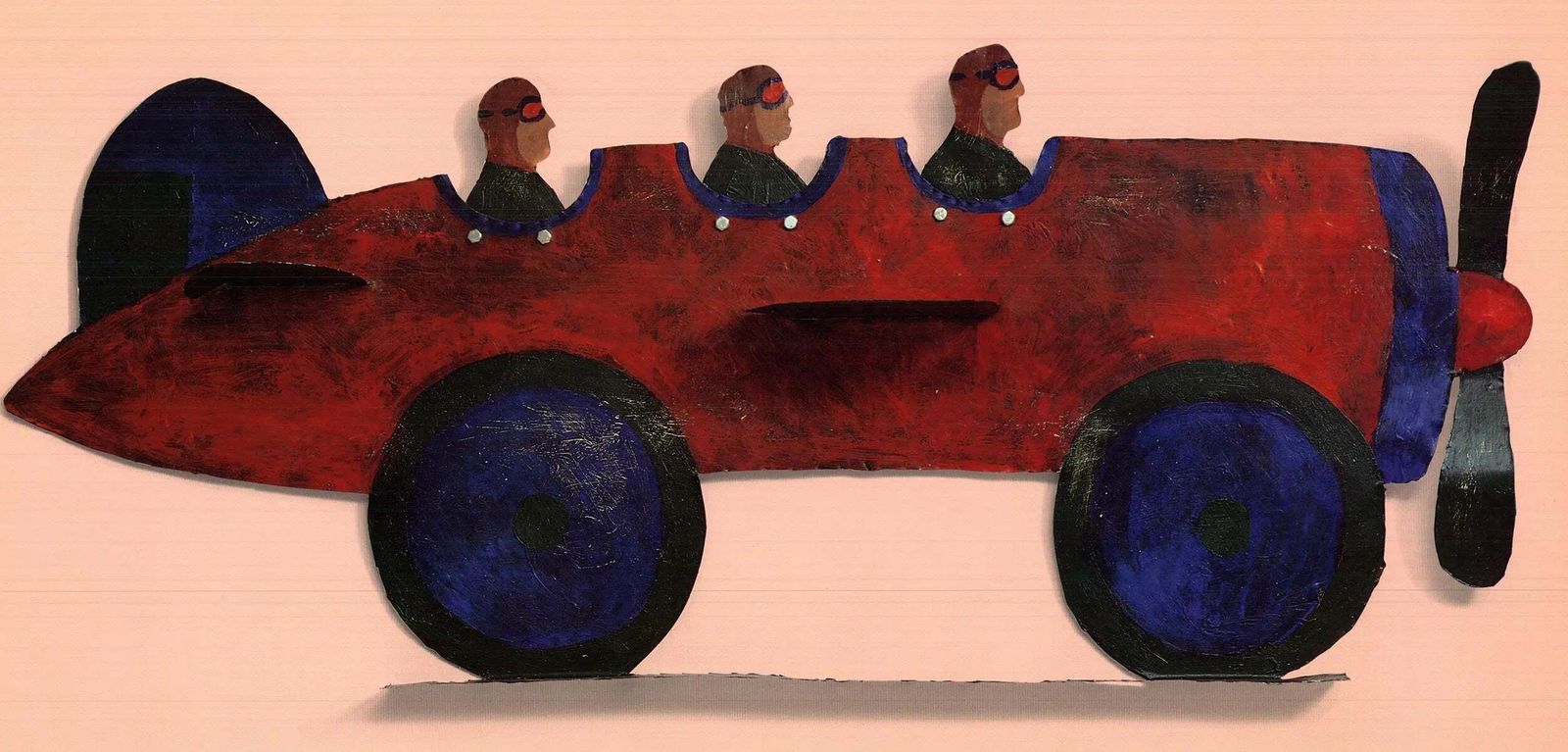 Seymour Chwast Cars Xi 1996 Offset Lithografie Kunstposter photo furniture
