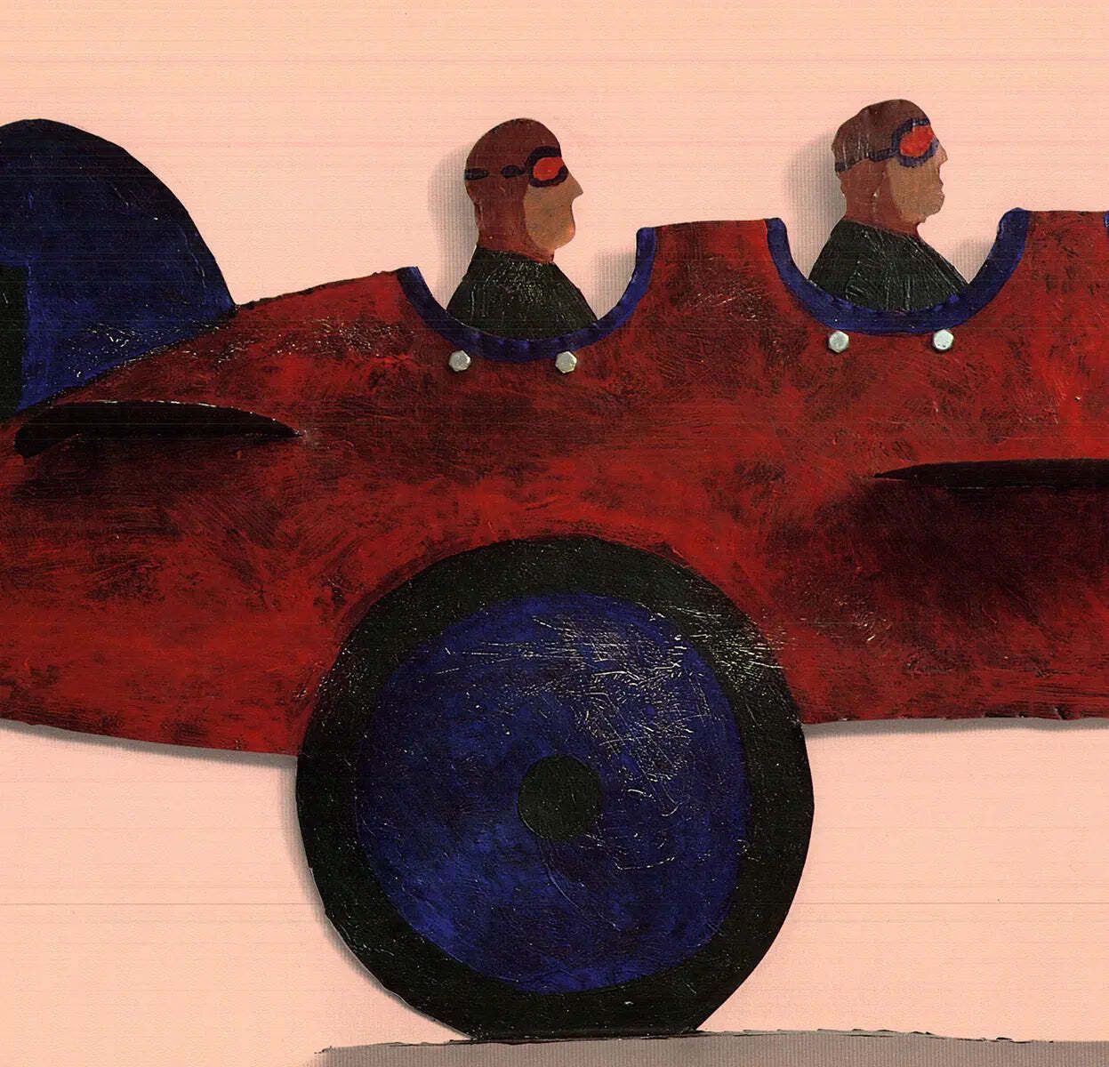 Affiche offset Seymour Chwast Cars Xi 1996 photo Art