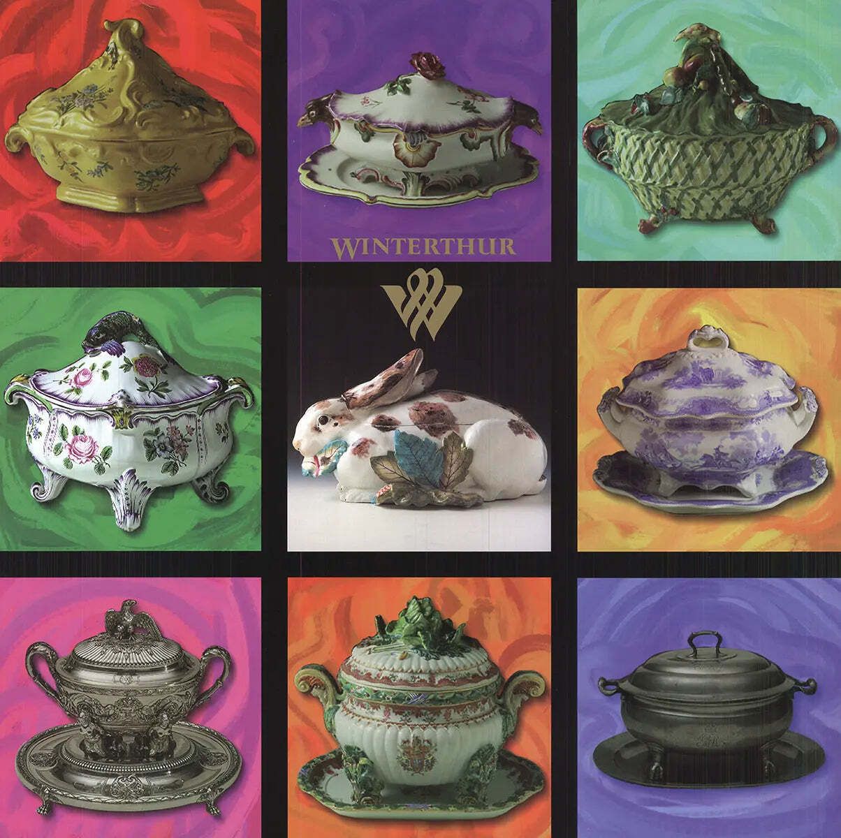 Affiche offset Campbell Collection Soup Tureens at Winterthur photo furniture