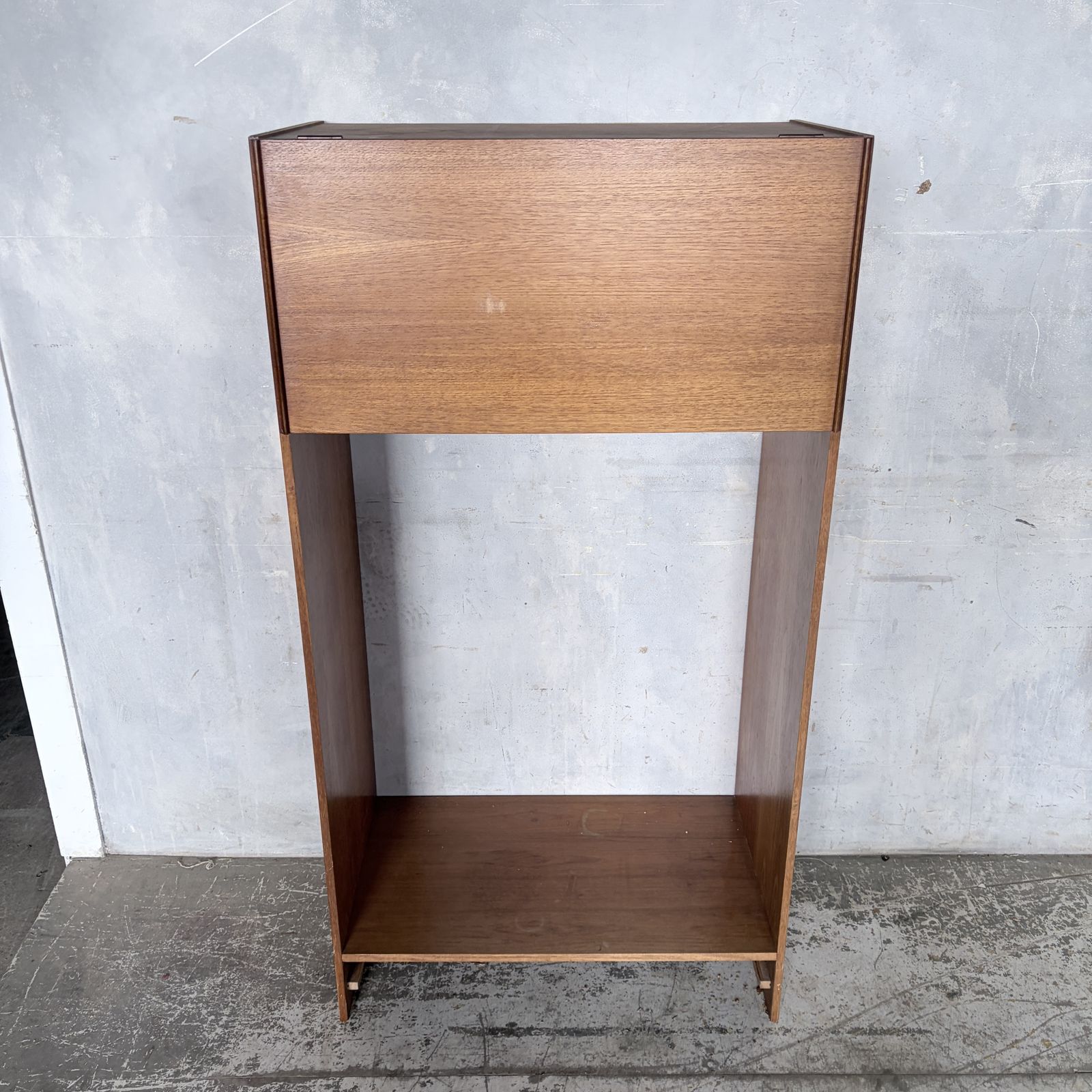 Mid Century Meredew Teak Display Unit & Open Bookcase photo buy