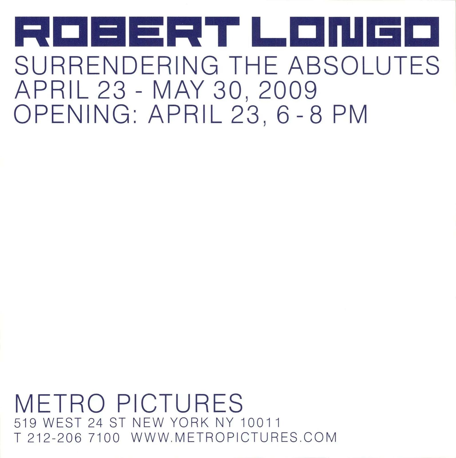 Lithographie offset encadrée Robert Longo Surrendering The Absolutes, 2009 photo Art