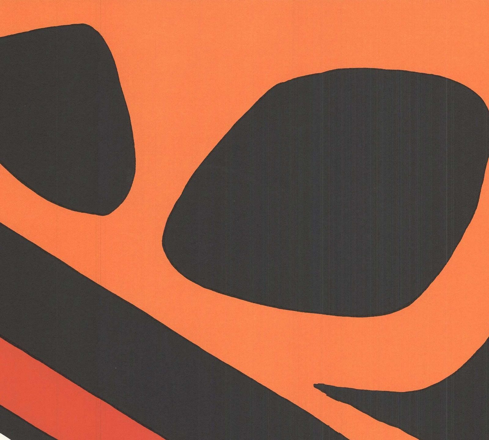 Alexander Calder La Grenouille Et La Scie 1971 Lithograph Poster photo Kunst