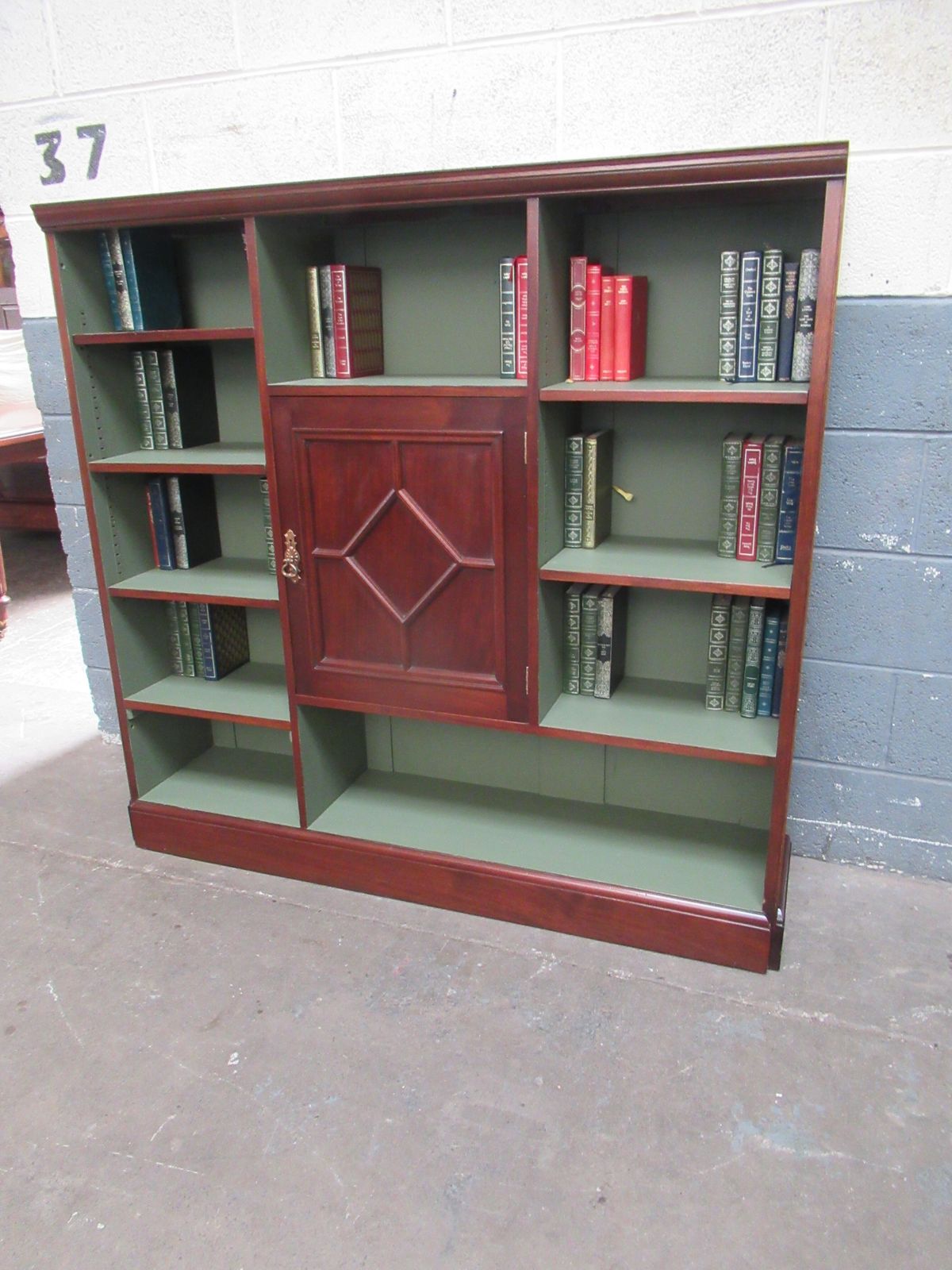 Edwardian Period Mahogany  Open Bookcase photo 575.0