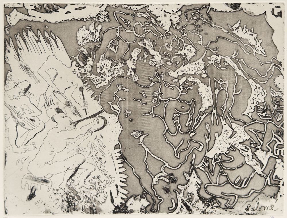Jules Pascin Ets Salomé, Salomé 1980 photo furniture