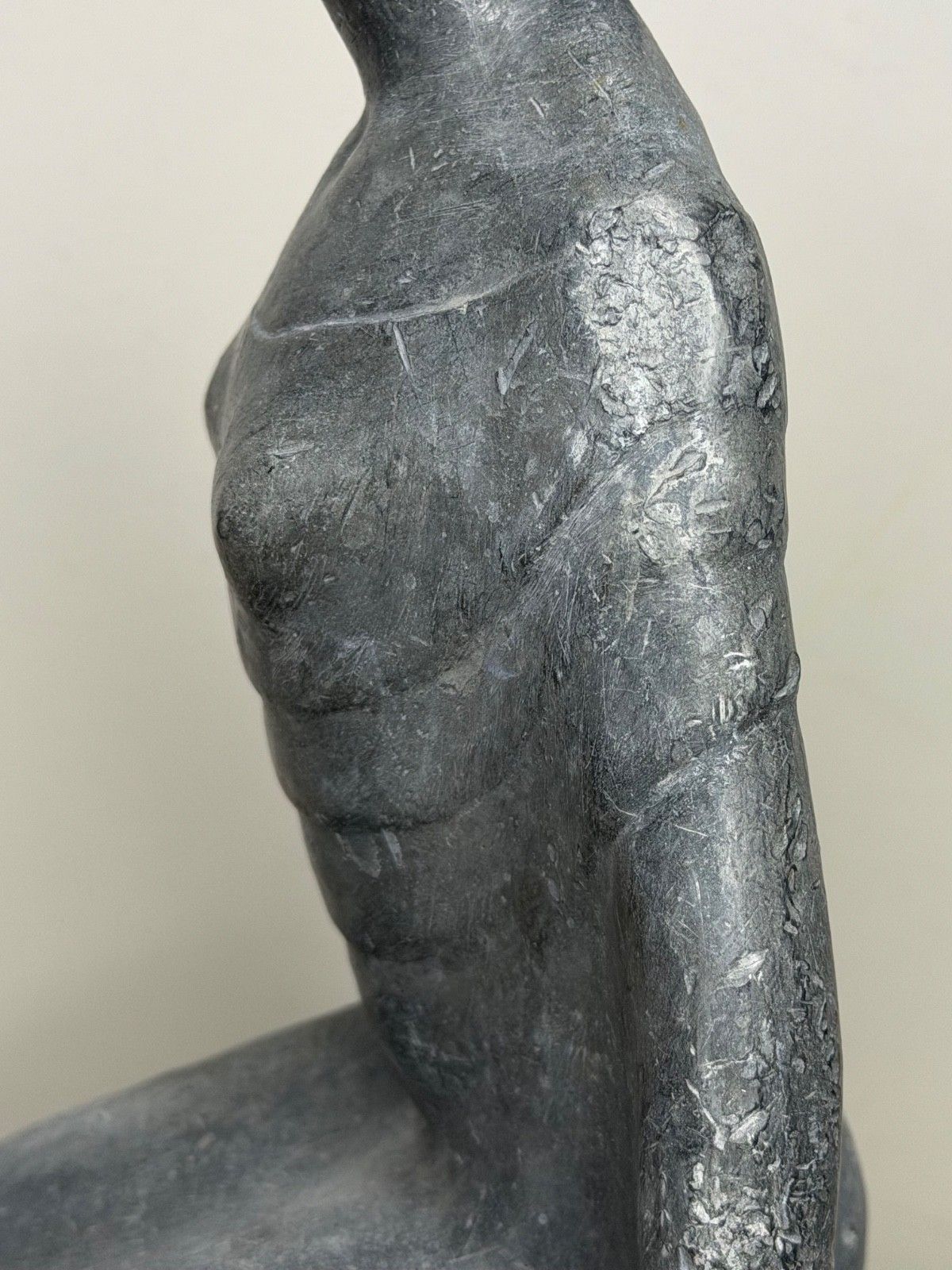 Art Deco Sculpture Joan Of Arc The Maid Of Orléans ​In The Manner Of Eric Gill photo vinterior