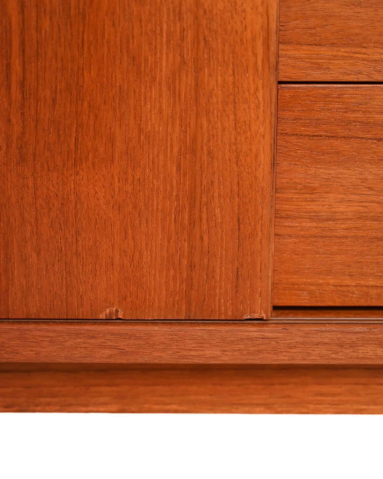 Scandinavisch teakhouten dressoir "Korsör" ca. jaren 1960 photo buy