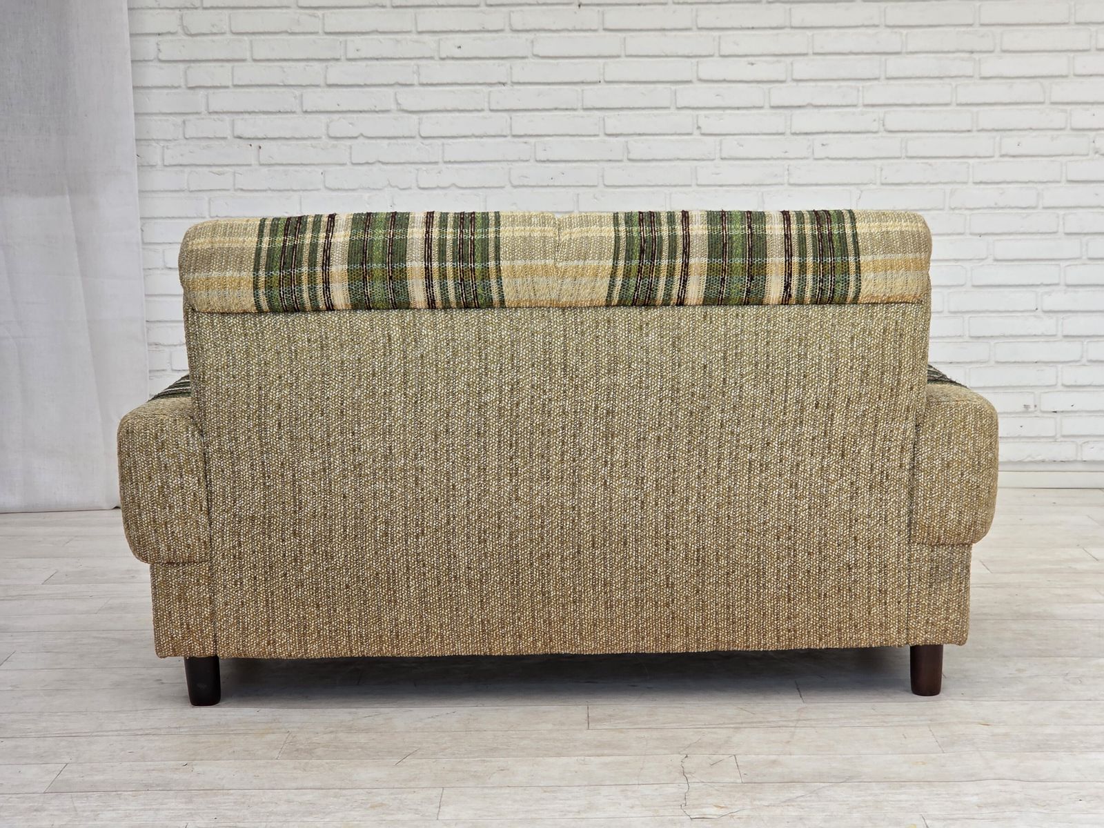 1370.0 1980s, Danish 2 Seater Sofa By Nisbo Horsens, Furniture Wool. photo