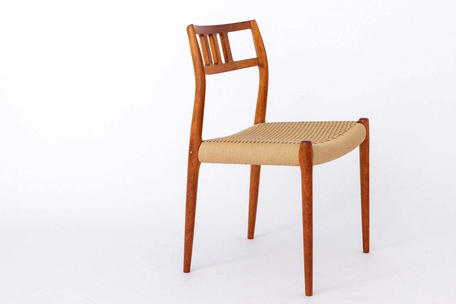 1 Of 3 Niels Otto Møller Model 79 Chairs – Iconic Danish Teak Design, 1960s photo for sale