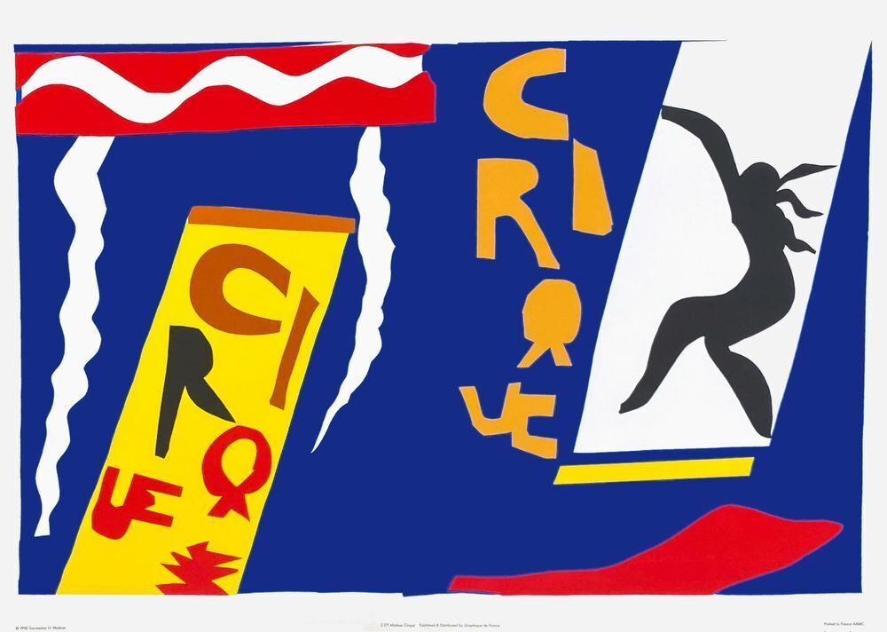 Henri Matisse Screenprint Le Cirque 1990