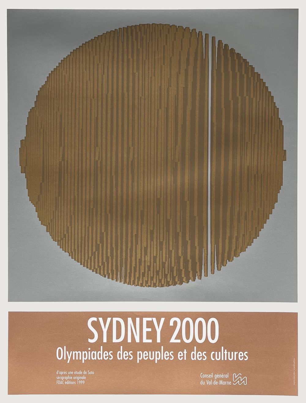 Affiche Expo 2000 Sydney 1999, par Jesus Rafael Soto