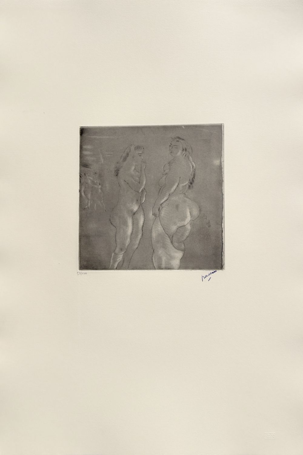 Jules Pascin Etching Comparaison 1980