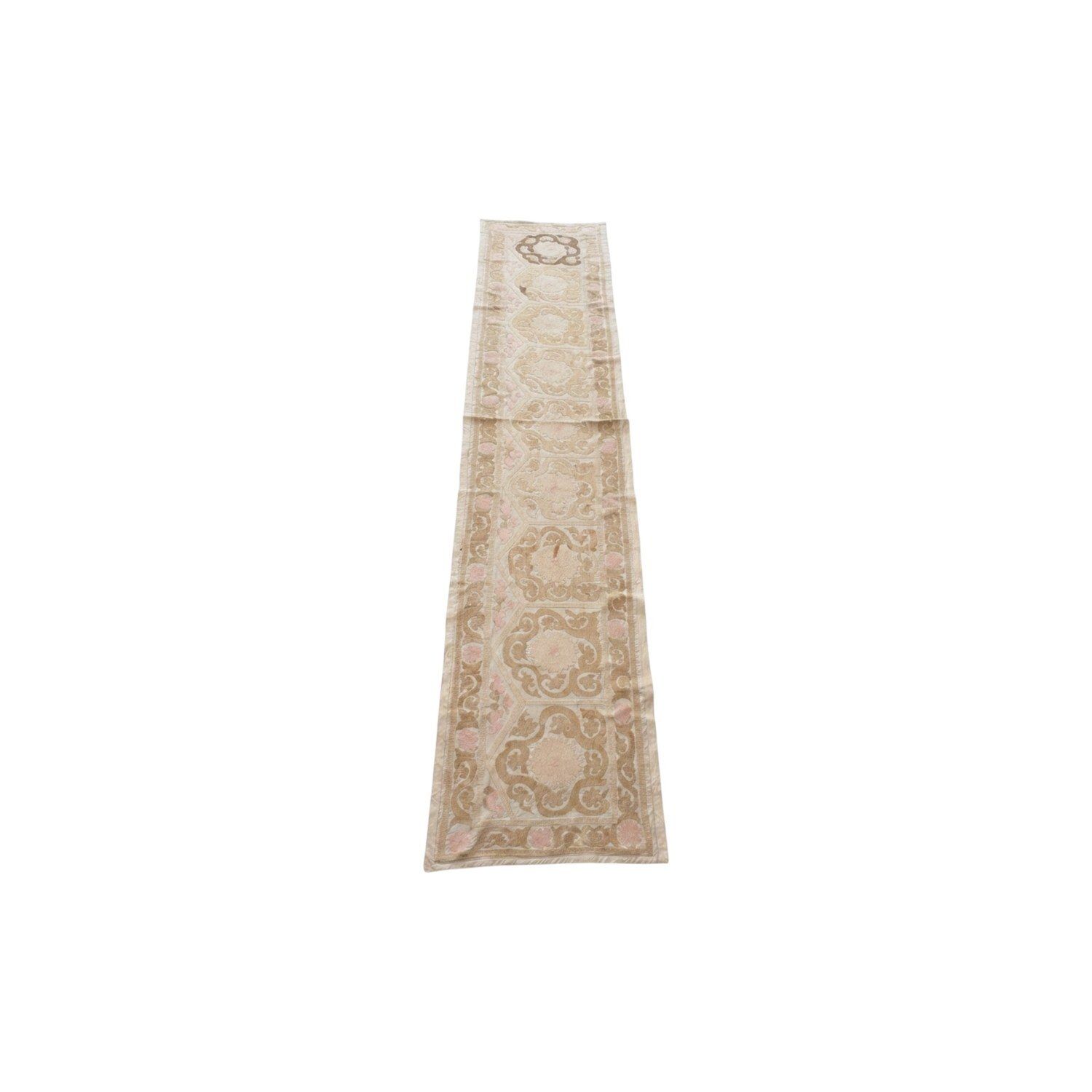 Geborduurd grote Suzani wanddecoratie uit Bukhara 77 x 360 cm