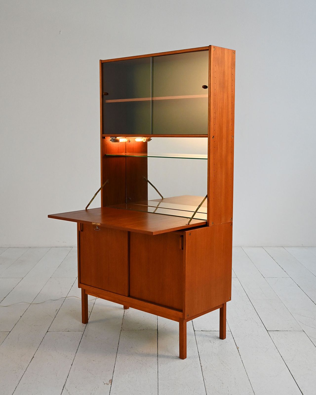 “Bodafors” Bar Cabinet By Erik Wørts, 1960s photo vintage