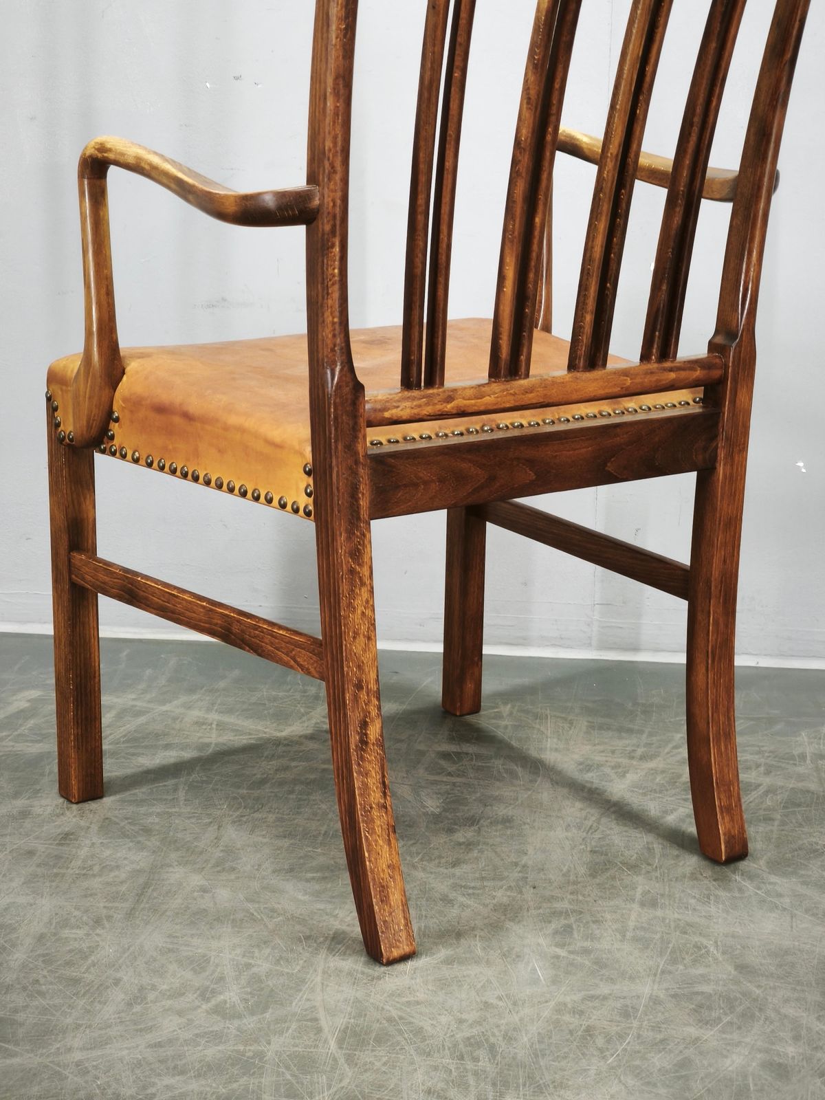 Ole Wanscher Model 1675 Armchair For Fritz Hansen, Denmark 1942 photo vinterior