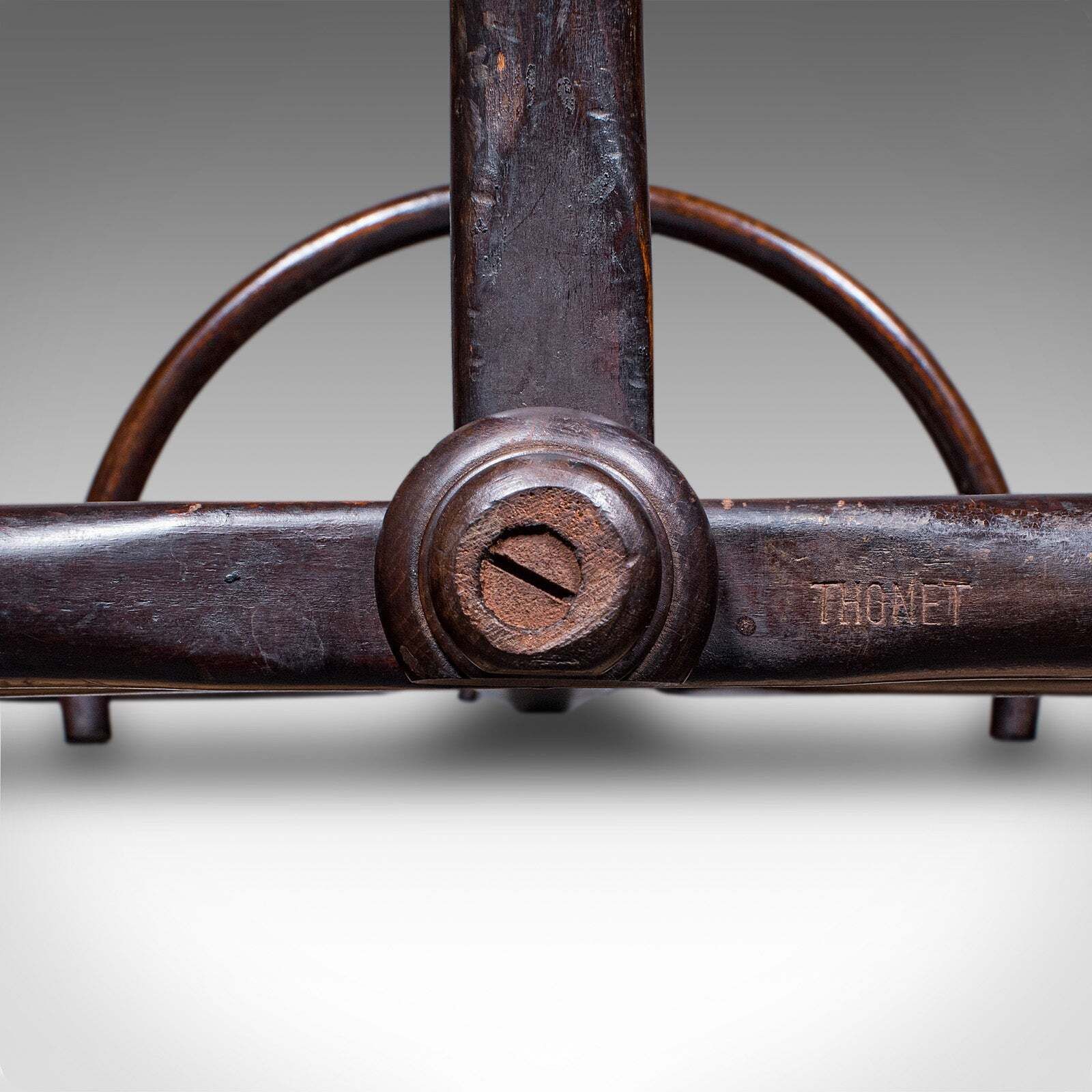 1795.0 Antique Half Hall Stand, Austrian, Bentwood, Coat Tree, Rack, Thonet, Victorian photo