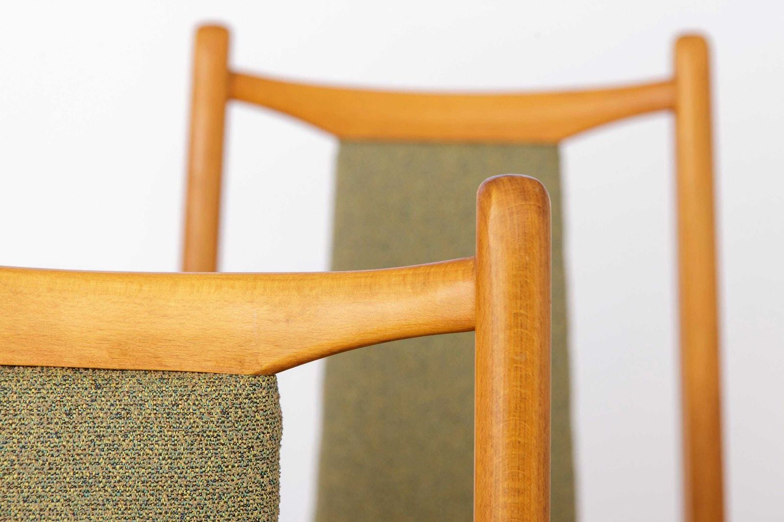 Vintage eetkamerstoelen, set van 4 – Mid-Century Modern, ca. jaren 1960, Casala, beukenhout photo vintage