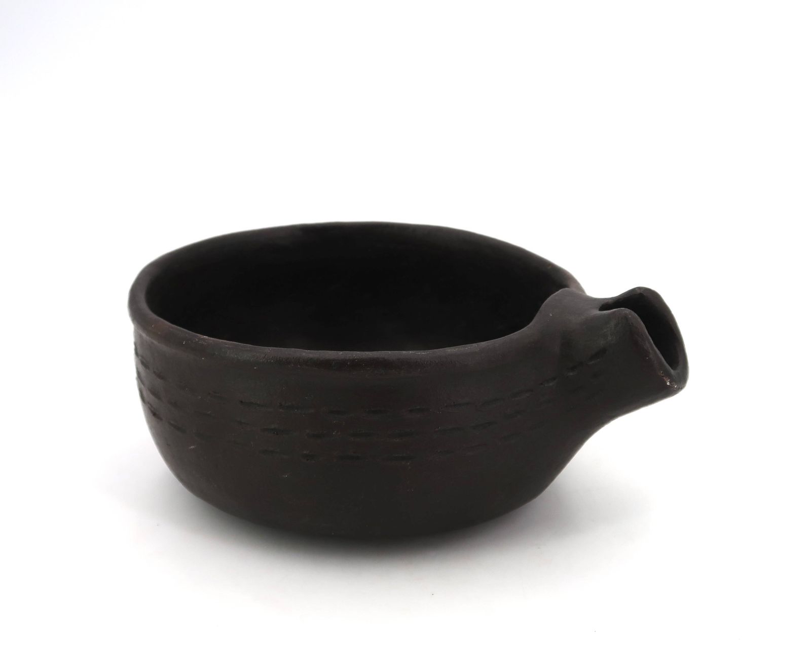 photo for sale Zwart keramisch terracotta kruikje – Aboriginal, La Palma, Canarische Eilanden