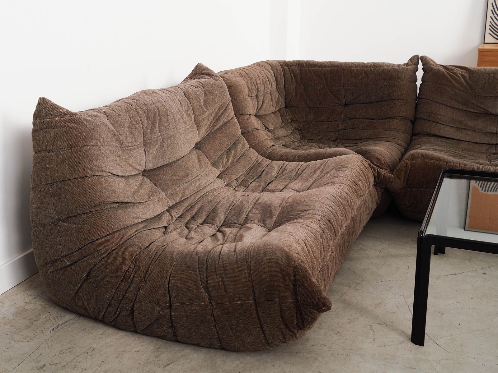 Togo Two Seater Sofa, French Design, 1970s, Designer: Michel Ducaroy, Manufacturer: Ligne Roset photo vinterior