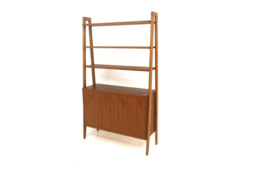 Bibliothèque scandinave Tema en teck, Möbel Ikea, Suède, années 1960 photo 994.0