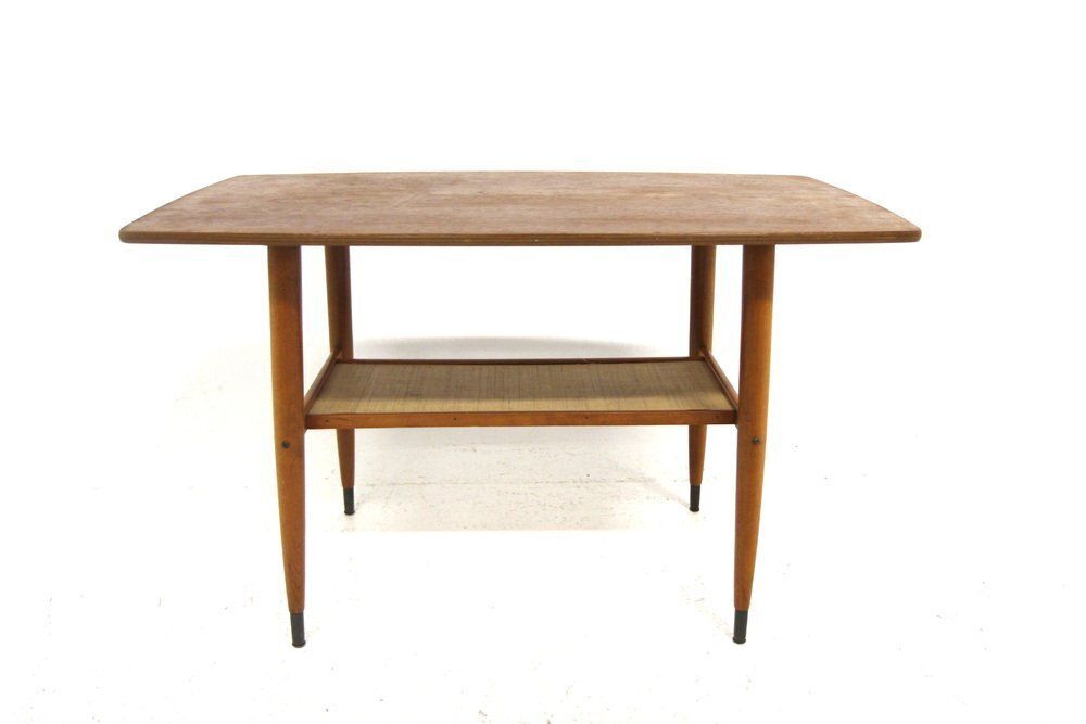 Table basse scandinave en teck, Suède, 1950 photo furniture