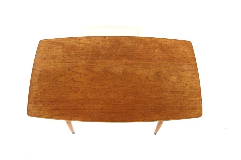 Table basse scandinave en teck, Suède, 1950 photo Mobilier