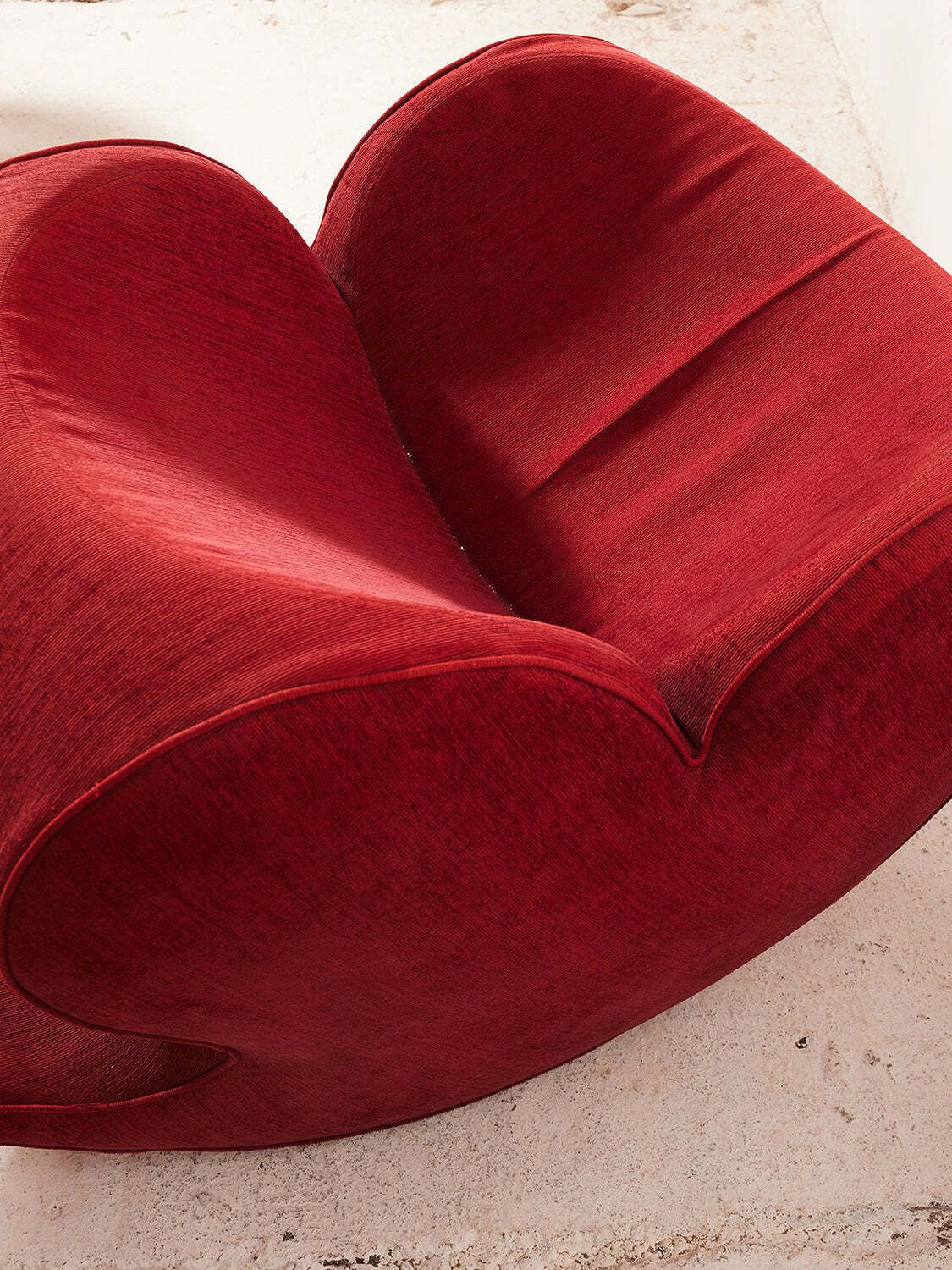 Ron Arad – Soft Heart Lounge / Rocking Chair Moroso, Italië, jaren 1990 photo vinterior