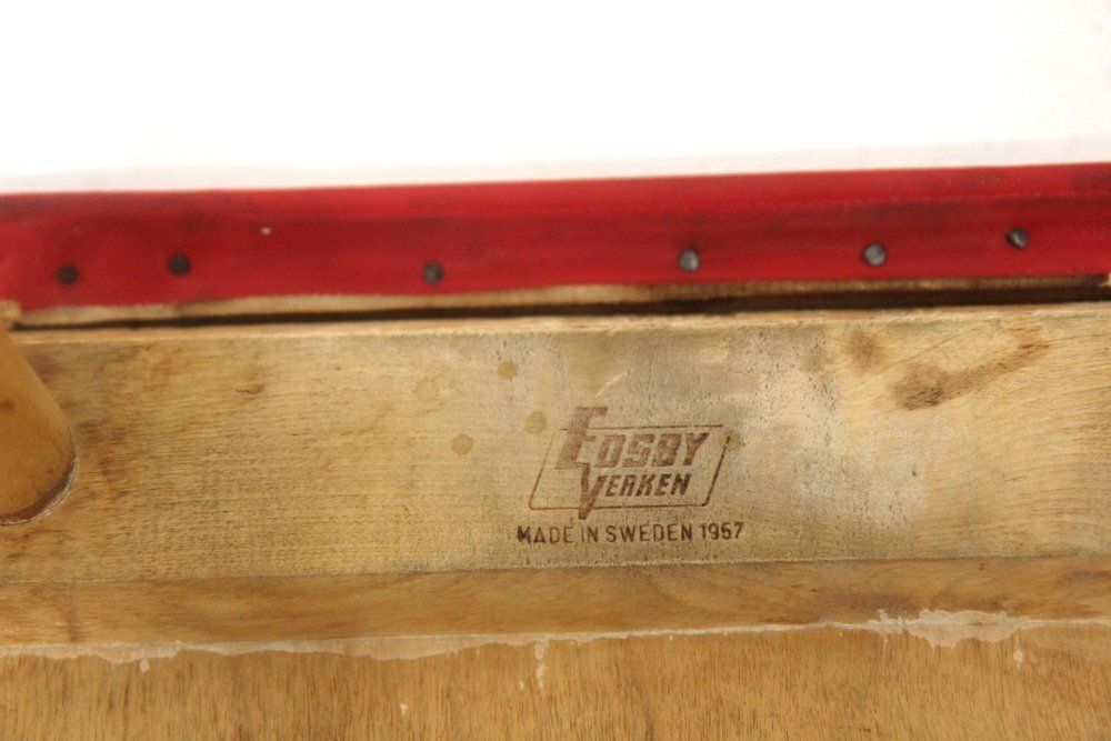 Tabouret scandinave en bois de bouleau, Edsbyverken, Suède, 1960 photo Mobilier