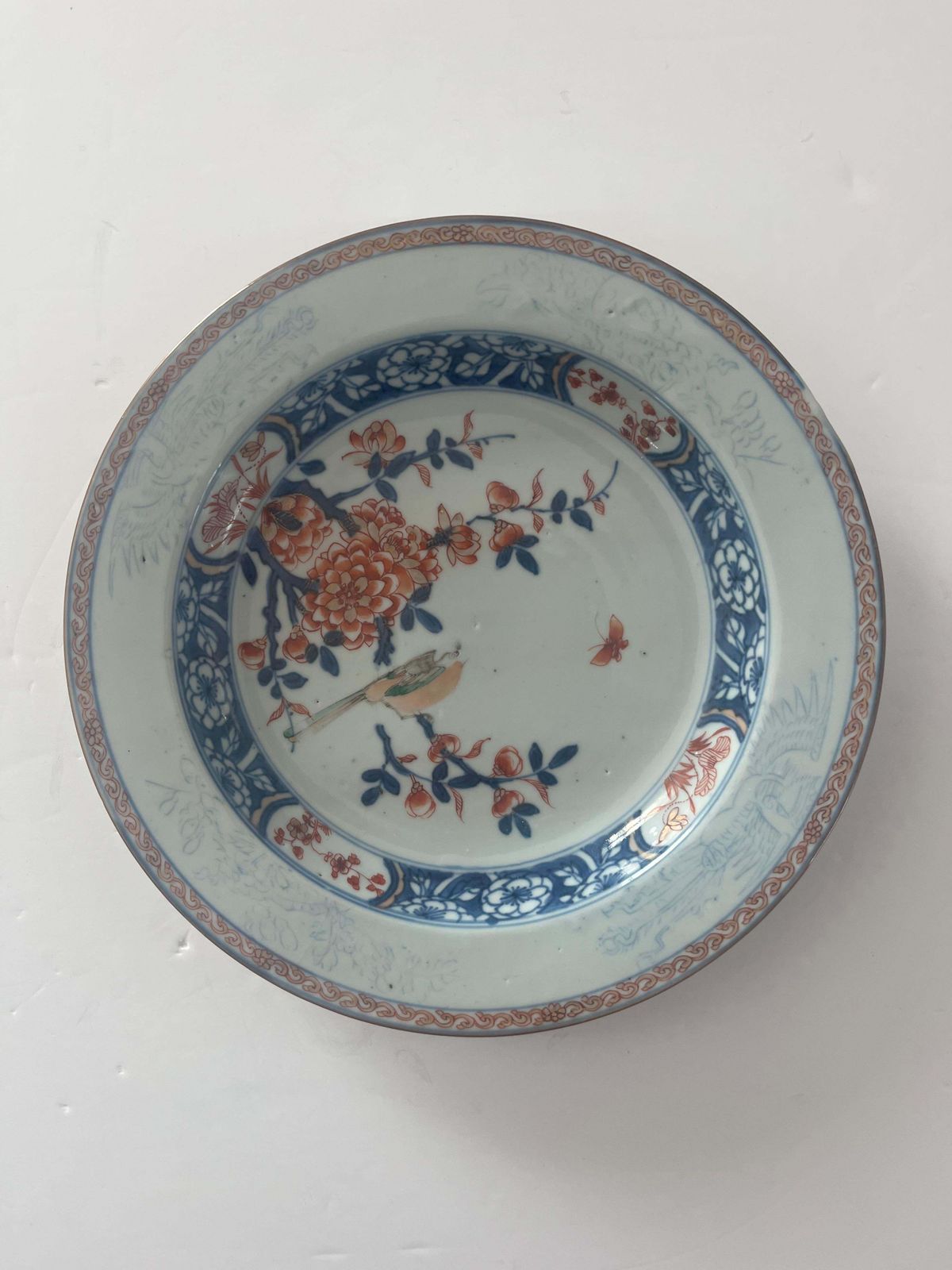 Chinese Famille Verte schaal, porselein, Kangxi-periode, ca. 1695 photo 657.0