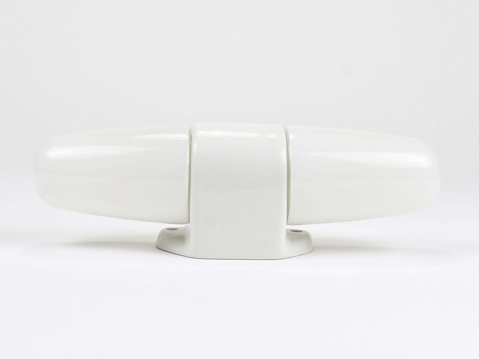 photo buy Wilhelm Wagenfeld Bauhaus Witte Dubbele Wandlamp, Duitsland, jaren 1950