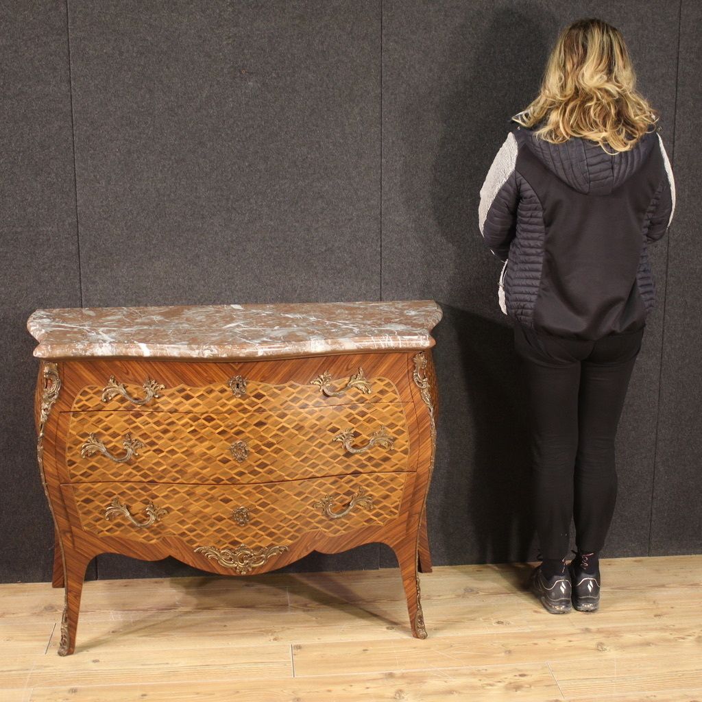 2400.0 20th Century French Louis XV Style Commode photo