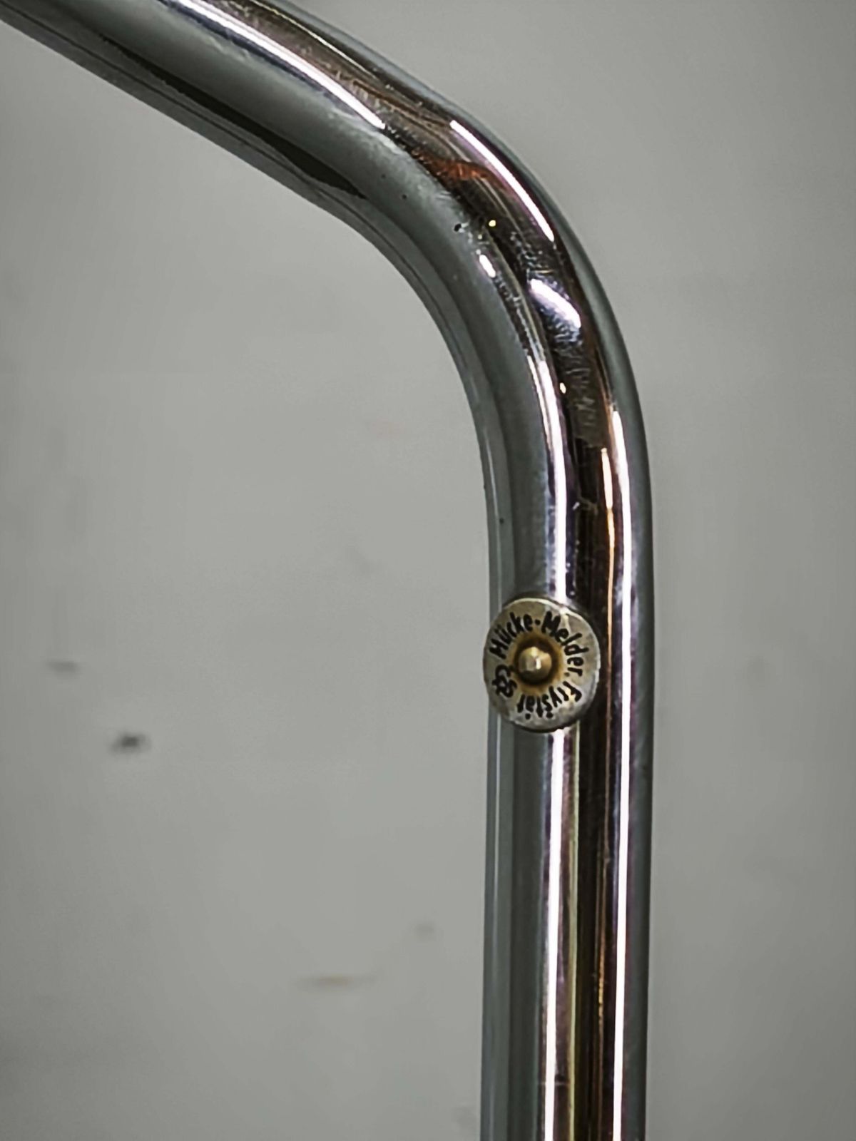 Mücke Melder Bauhaus Chroom Kledingstandaard, Tsjecho-Slowakije jaren 1930 photo for sale