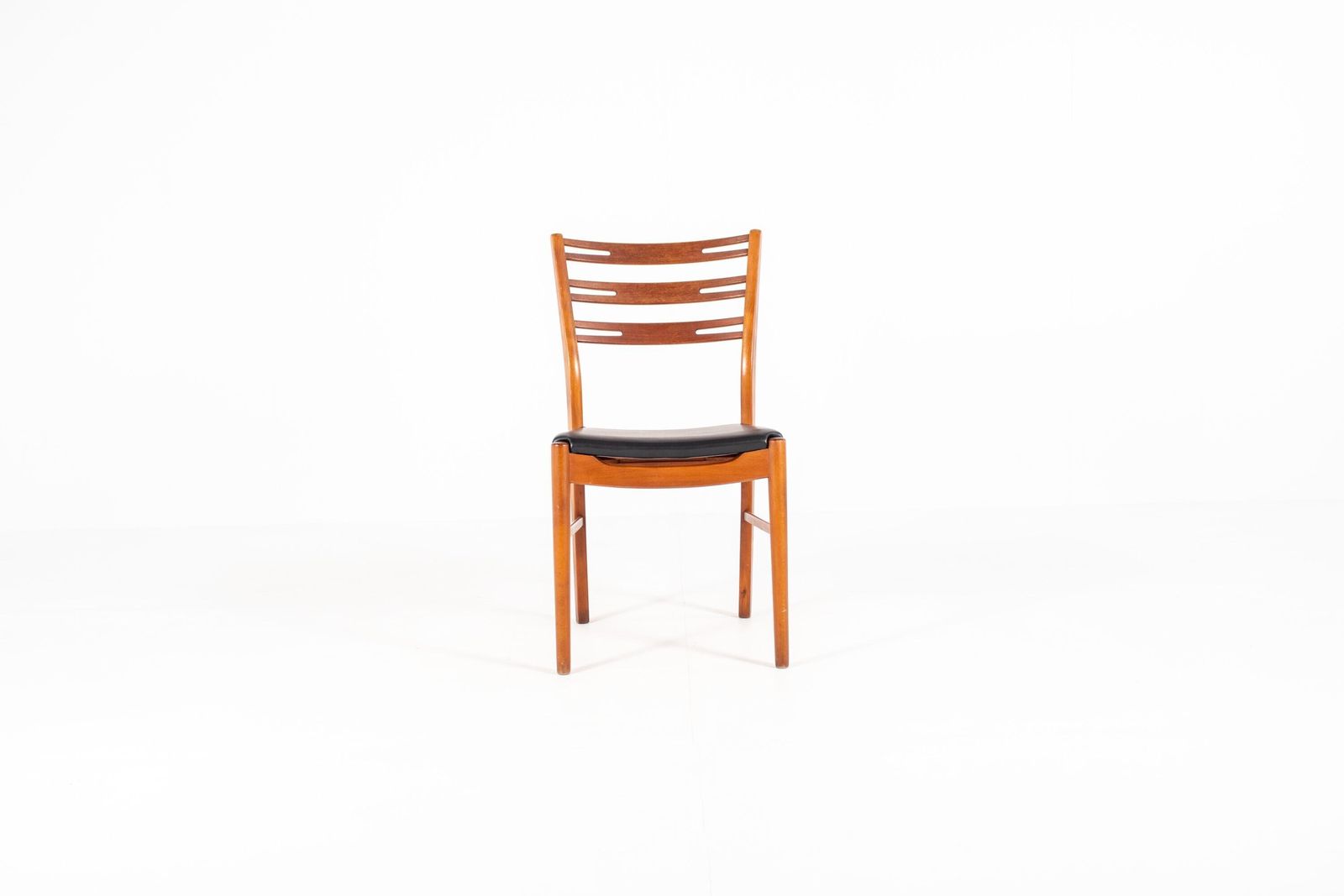 Set Of 6 Danish Mid Century Teak Dining Chairs Model 210 By Farstrup — 1960s photo vintage