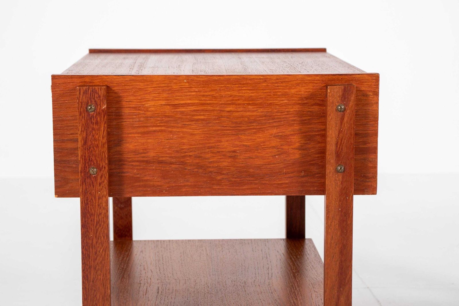 photo for sale Set Of 2 Danish Mid Century Teak Bedside Tables — 1960s
