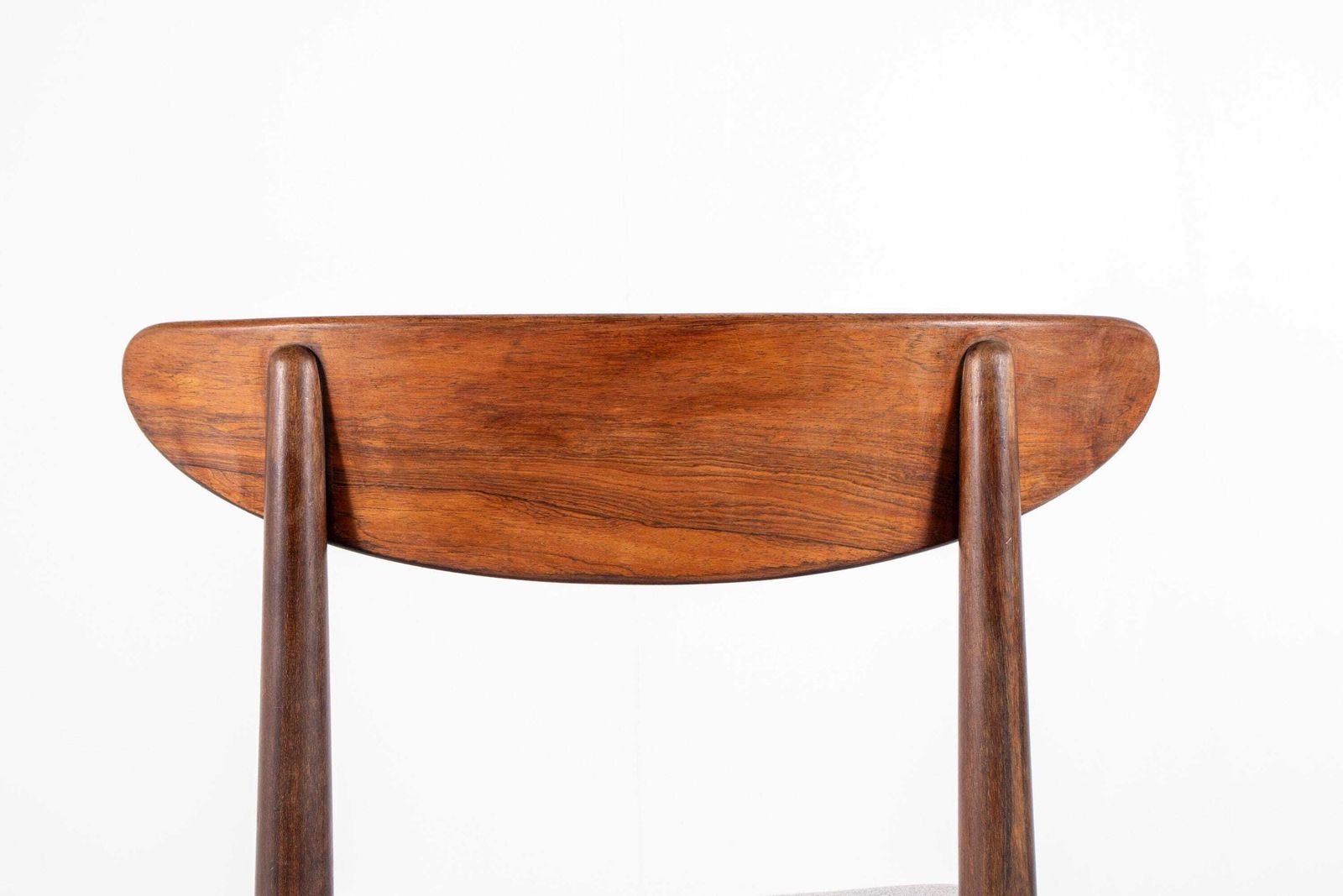 Set van 6 Deense Palissander Eetkamerstoelen, Denemarken, jaren 1960 - Opnieuw Bekleed photo buy