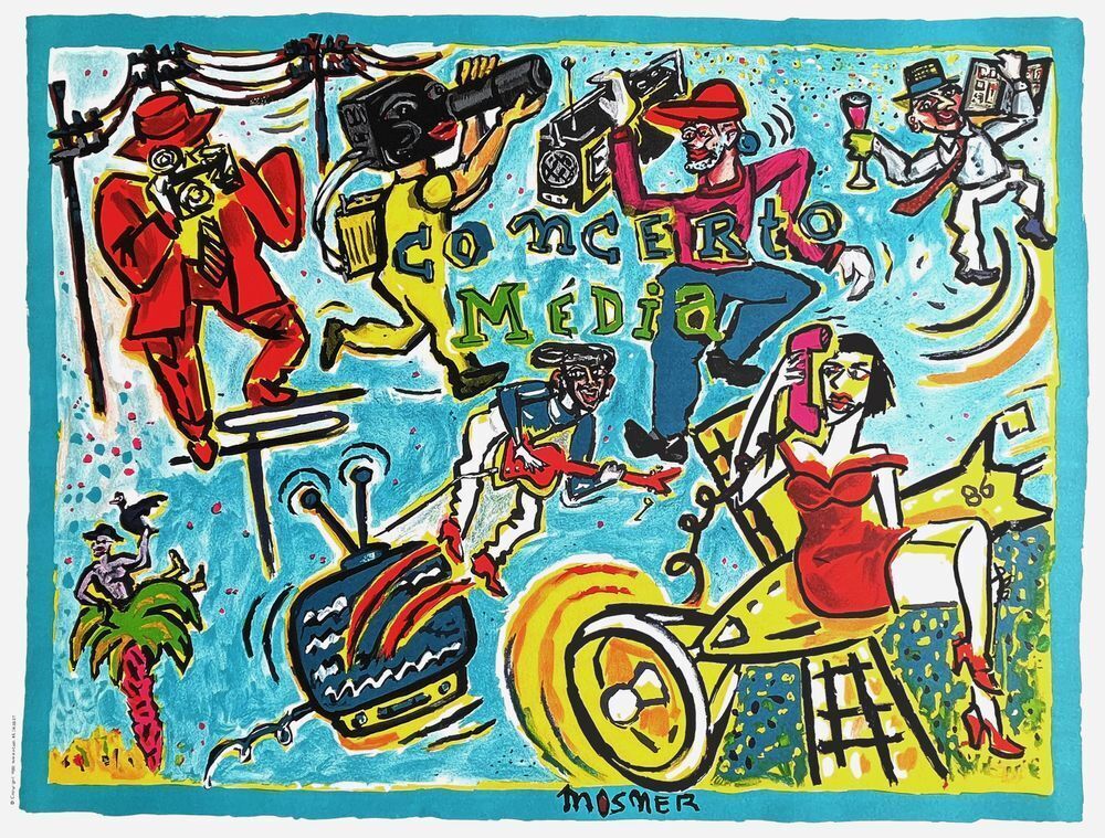 Ricardo Mosner Poster Concerto Media 1985