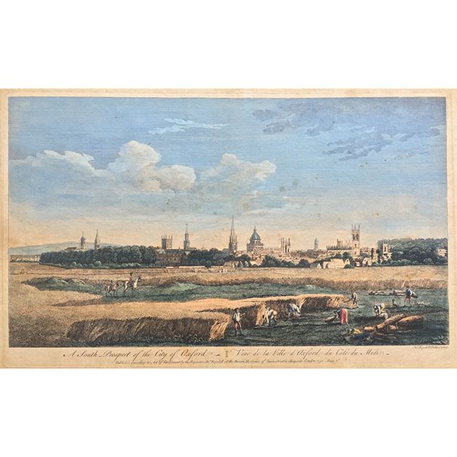 Boydell A South Prospect Of The City Of Oxford