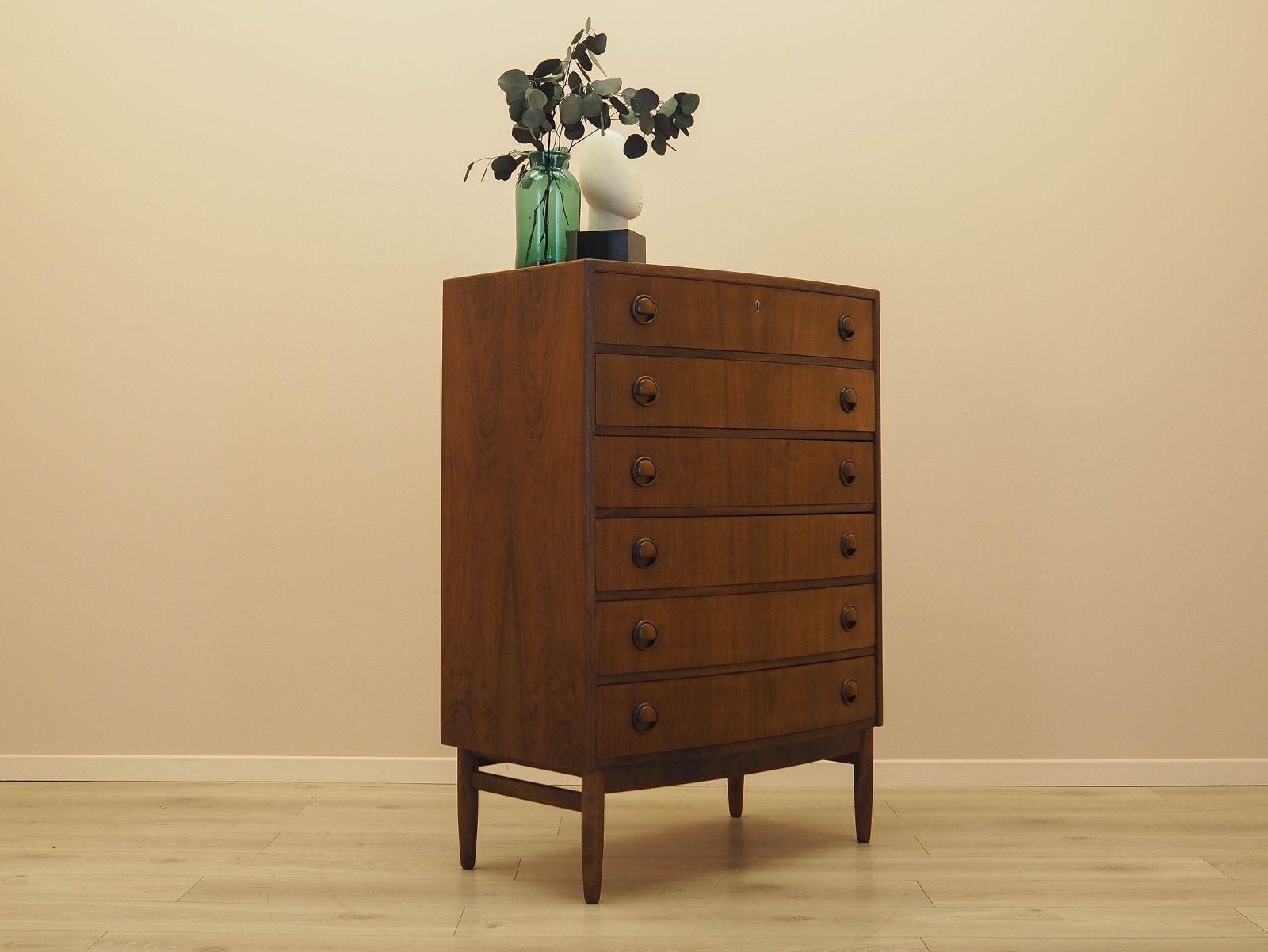 Walnoot Ladekast, Deens Design, jaren 1960, Ontwerper: Kai Kristiansen. photo 1759.0