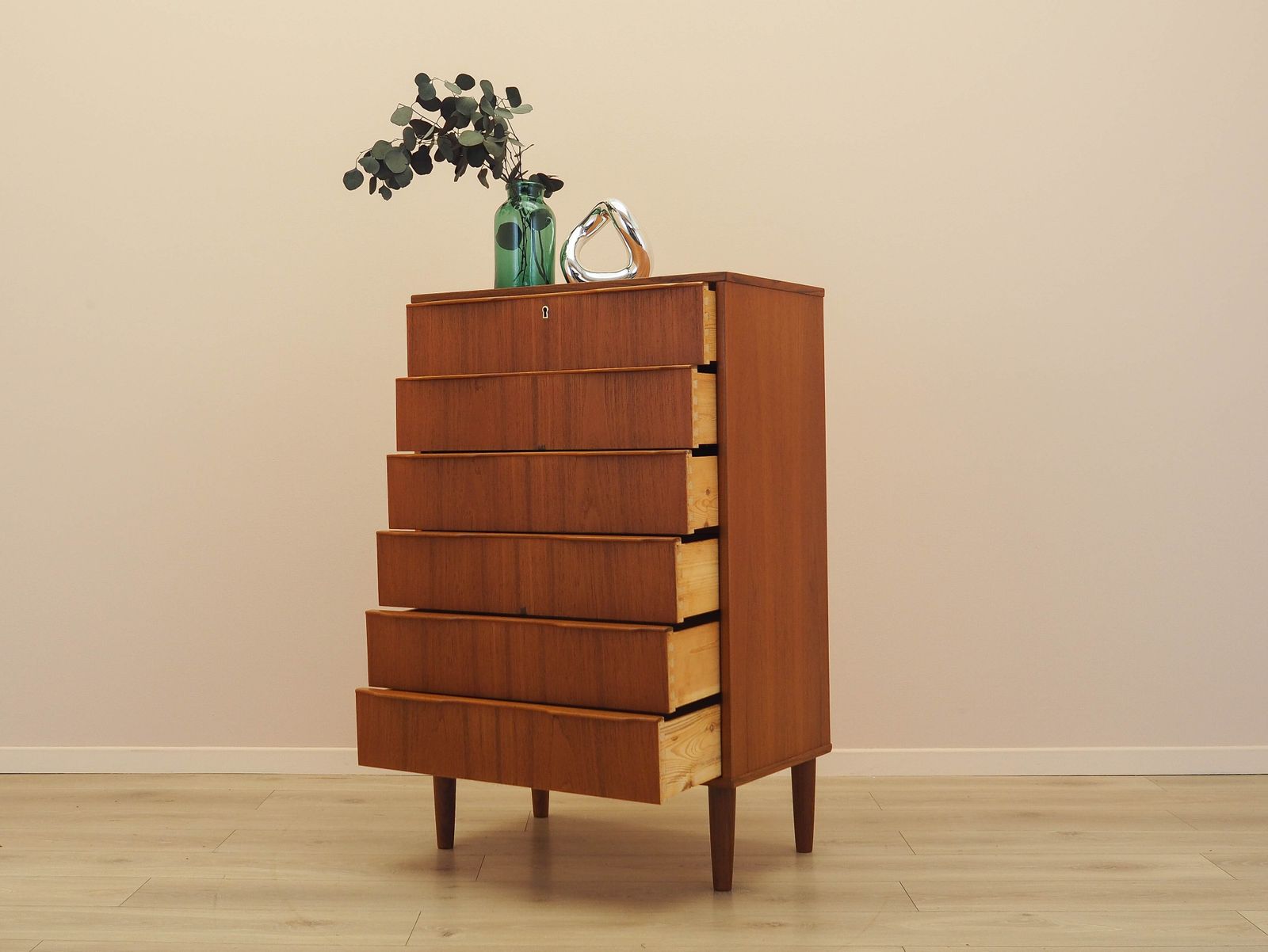 Teak Chest Of Drawers, Danish Design, 1970s, Made In Denmark. photo Furniture