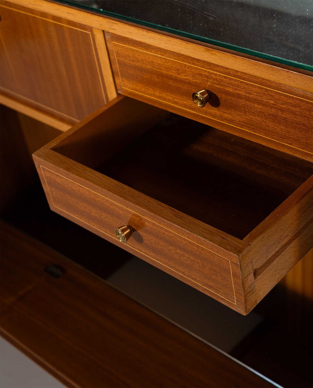 Furniture Bar Cabinet, In The Style Of Paolo Buffa photo