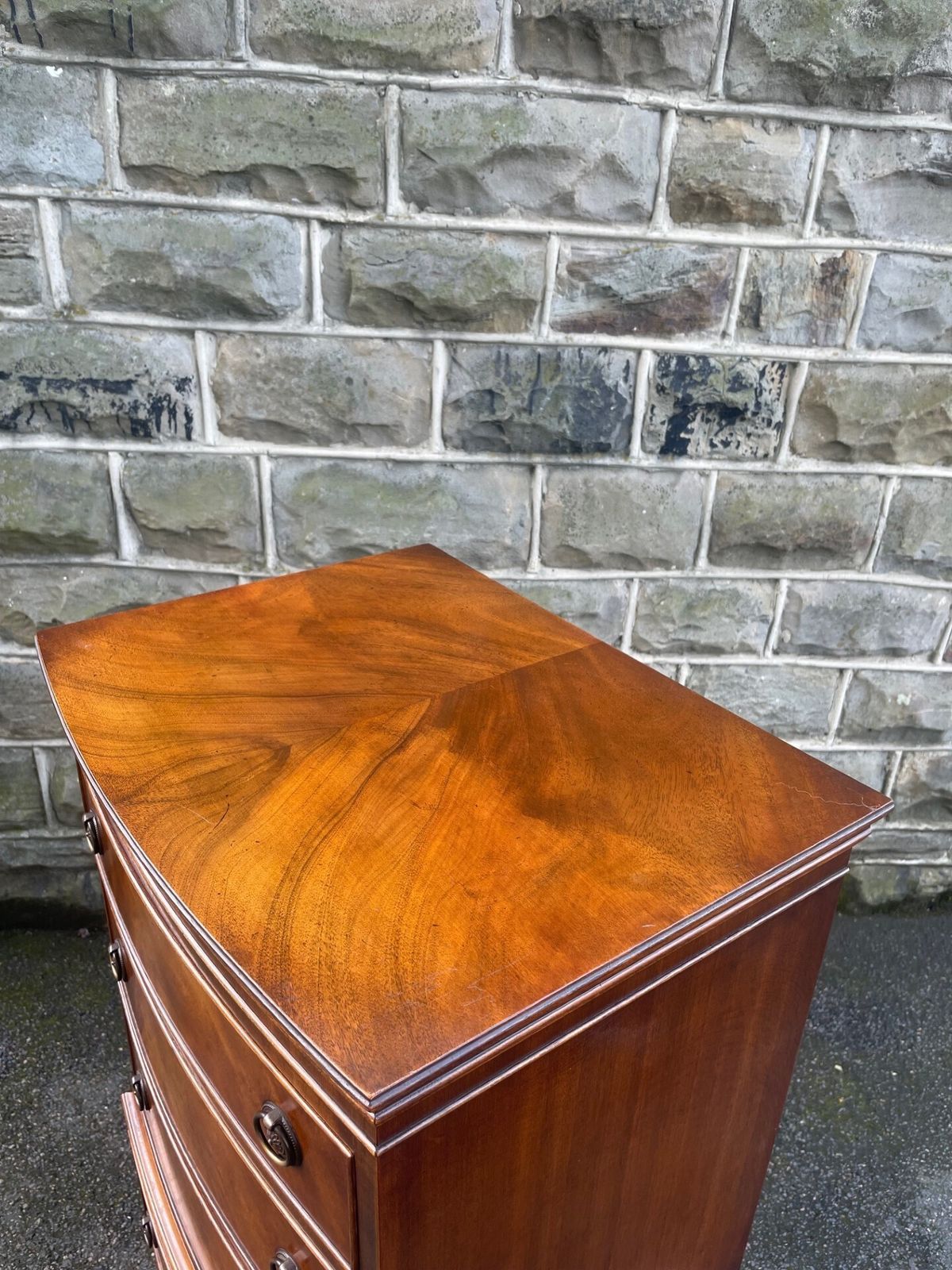 Quality Walnut Chest Of Drawers Tallboy photo vinterior