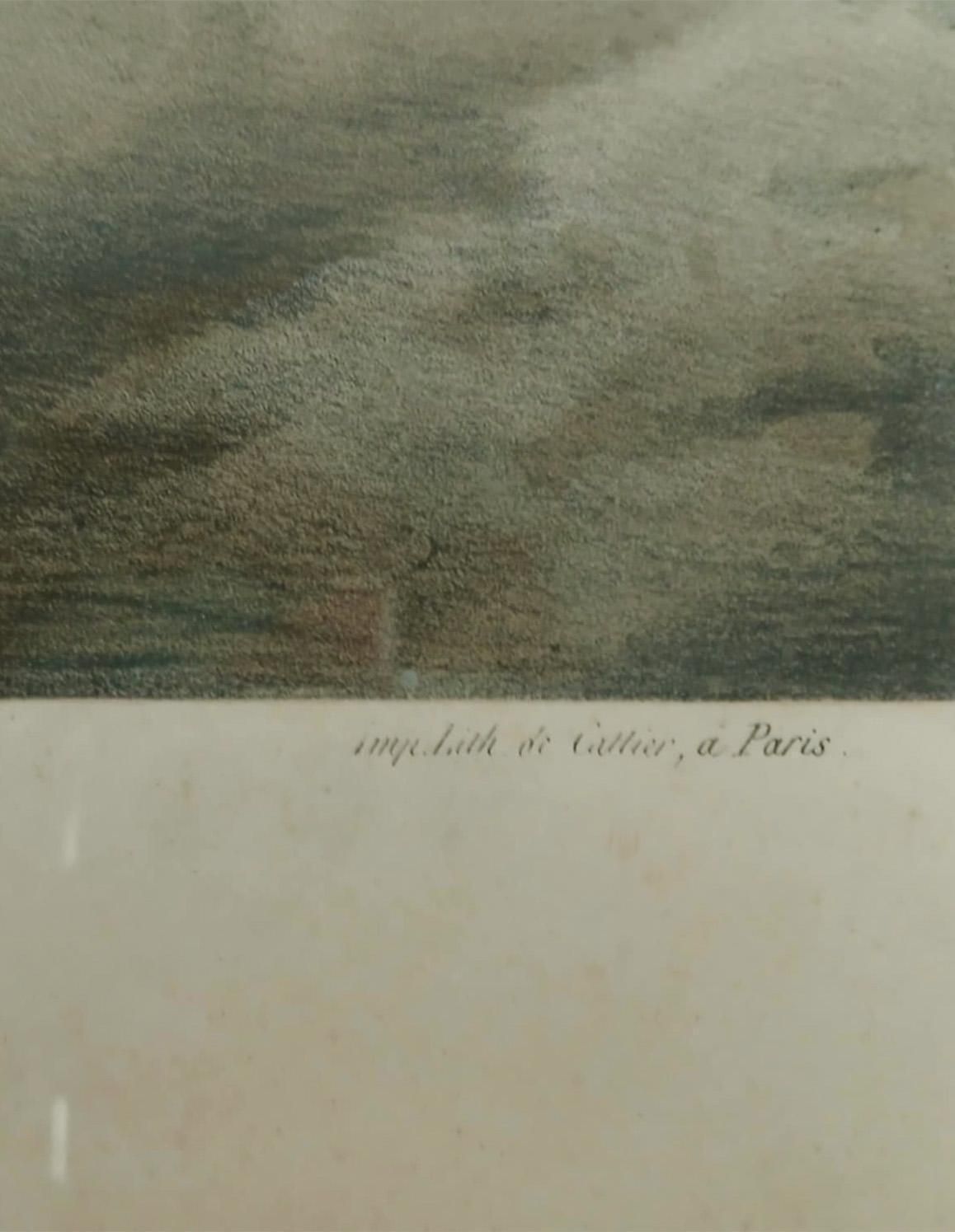 Lithographie Le Poney d'après Alfred De Dreux, colorée par Loeillot et Ciceri, vers 1840 photo 1053.0