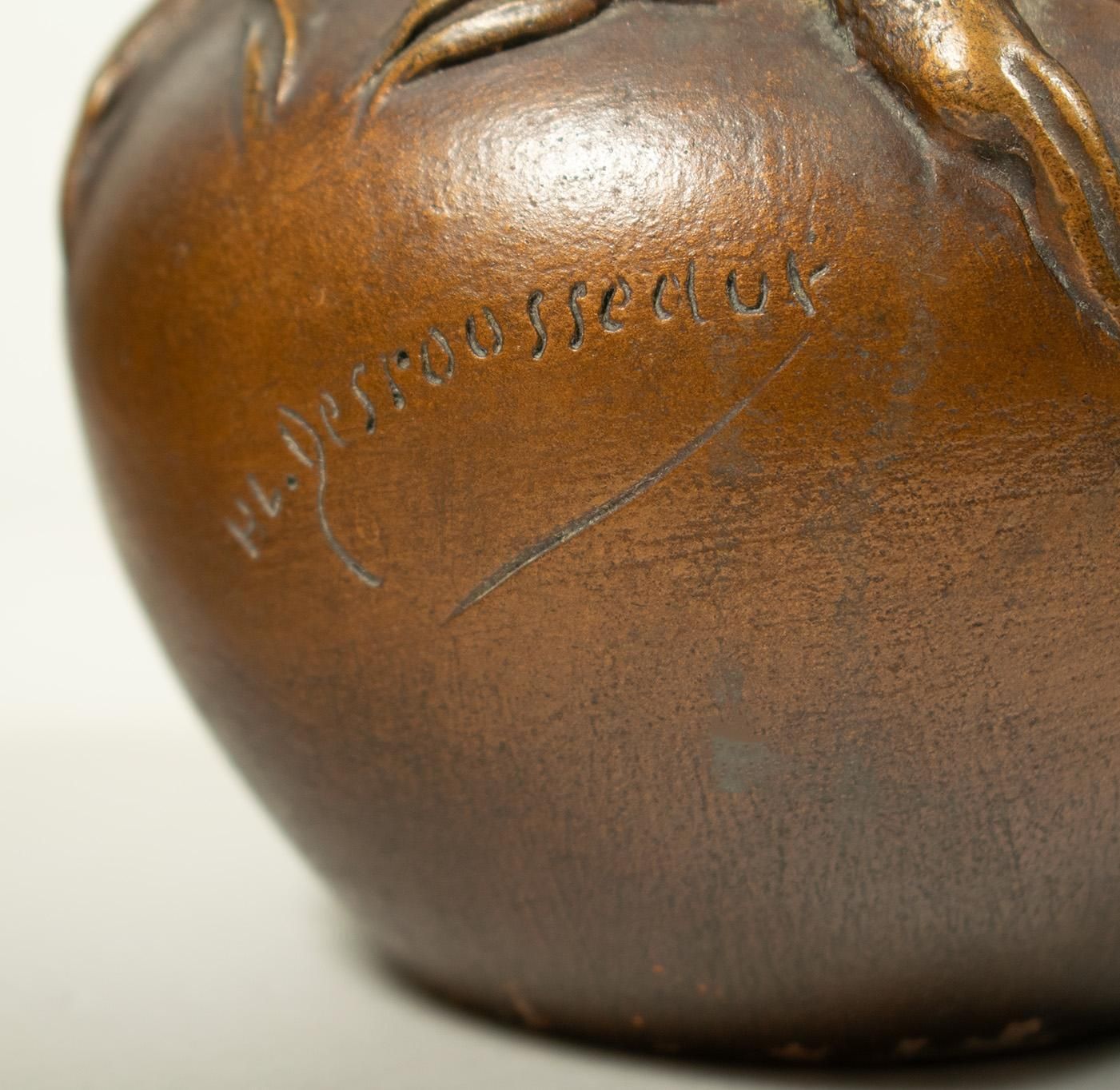 Henri Laurent Desrousseaux (1862 1906), L'Isle-Adam : vase Art Nouveau français photo vinterior