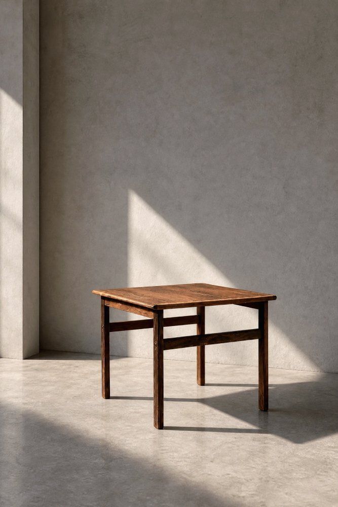 1344.0 Mid-Century Danish Modern Capella salontafel in Santos palissander door Illum Wikkelsø voor Niels Eilersen, jaren 1960 photo