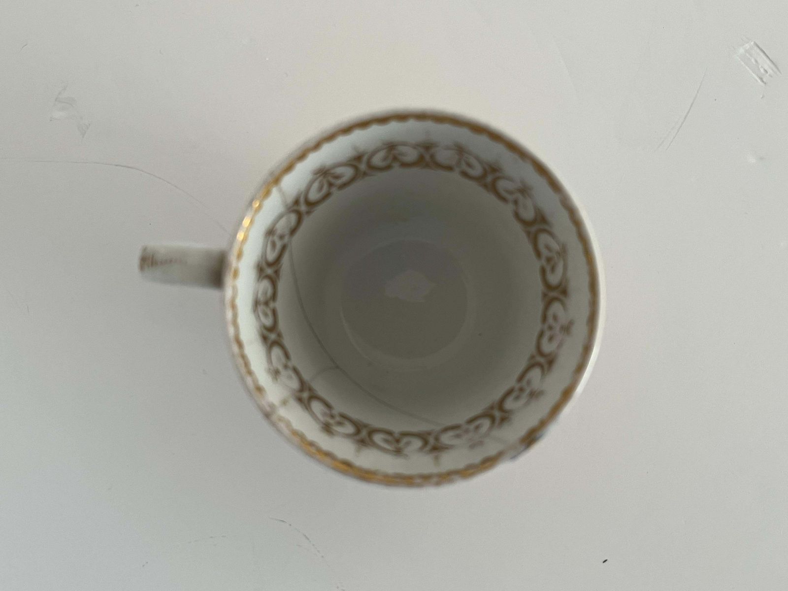 Georgian Porcelain Cup By Chamberlains Worcester, Baden Shape, Ca 1815 photo buy