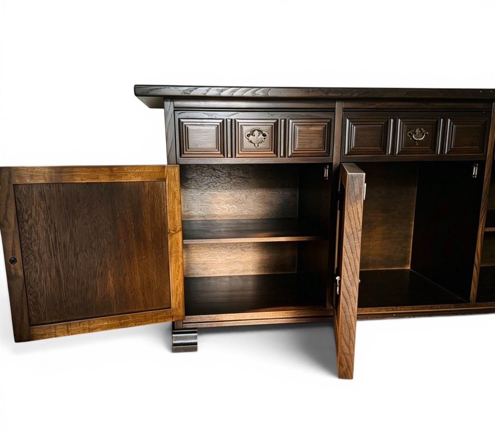 photo furniture A.Younger Toledo Sideboard Mid Century C1970s Spanish Brutalist Style Rare