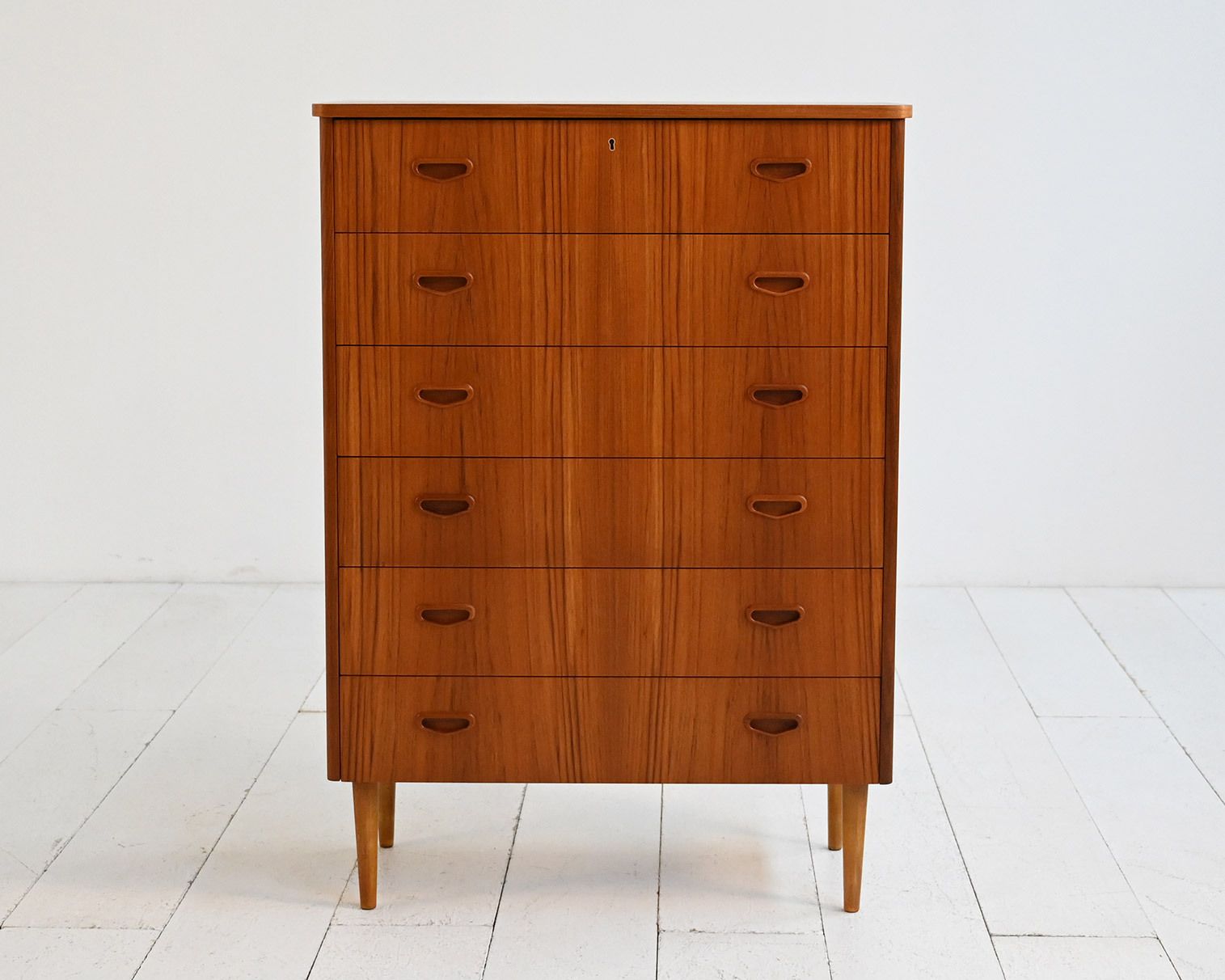 Scandinavian Teak Chest Of Drawers, 1960s